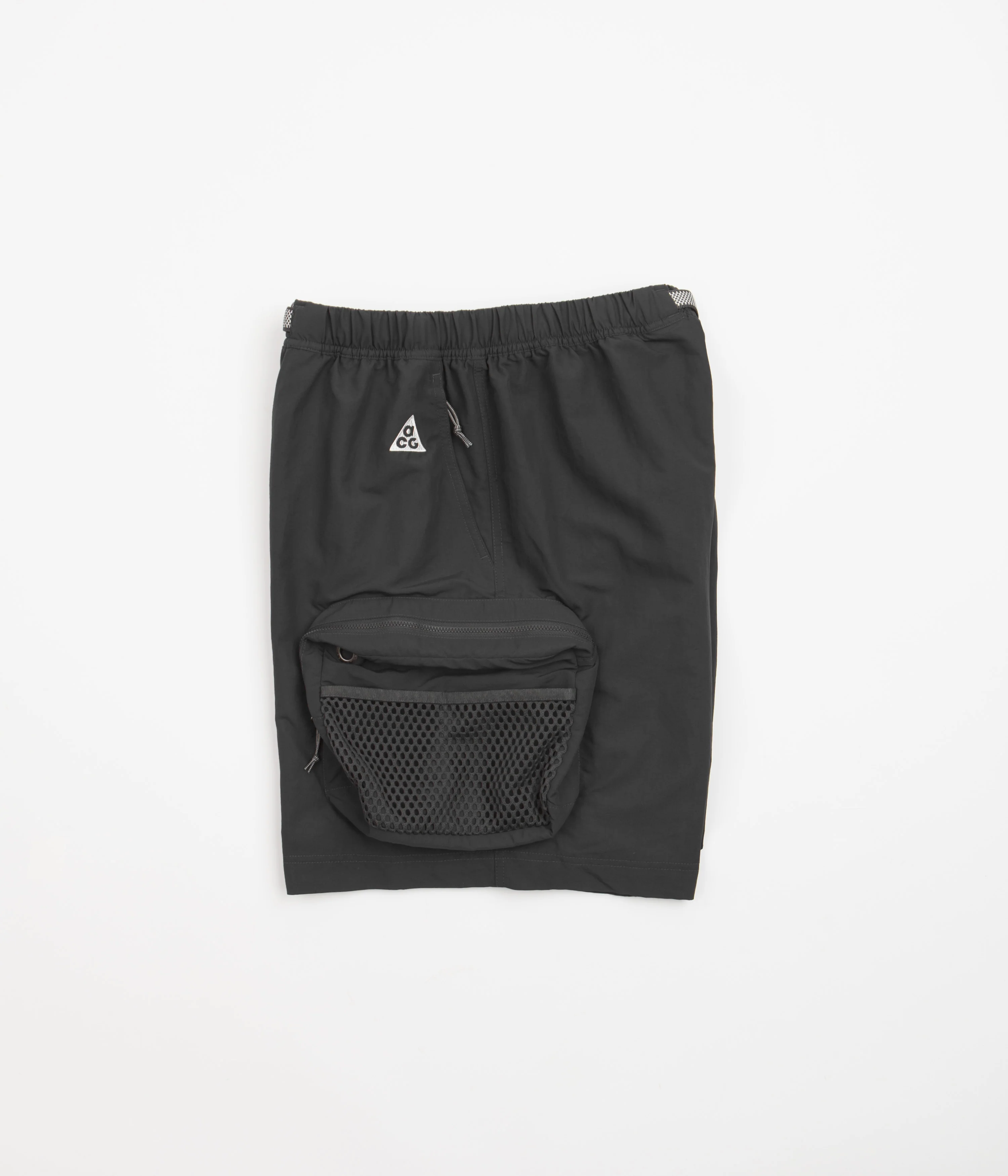 Nike ACG Snowgrass Cargo Shorts - Dark Smoke Grey / Summit White / Summit White - Image 4