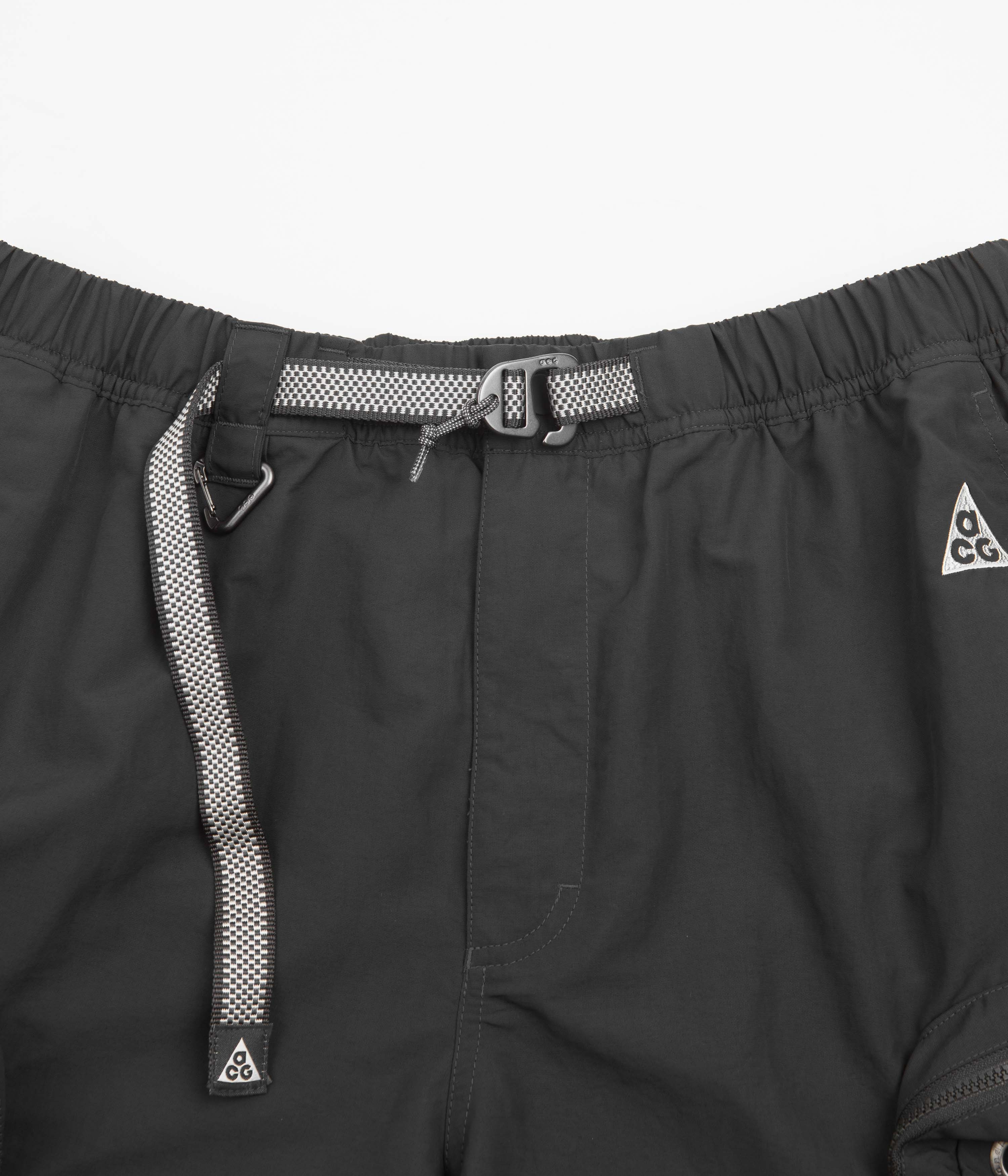 Nike ACG Snowgrass Cargo Shorts - Dark Smoke Grey / Summit White / Summit White - Image 6