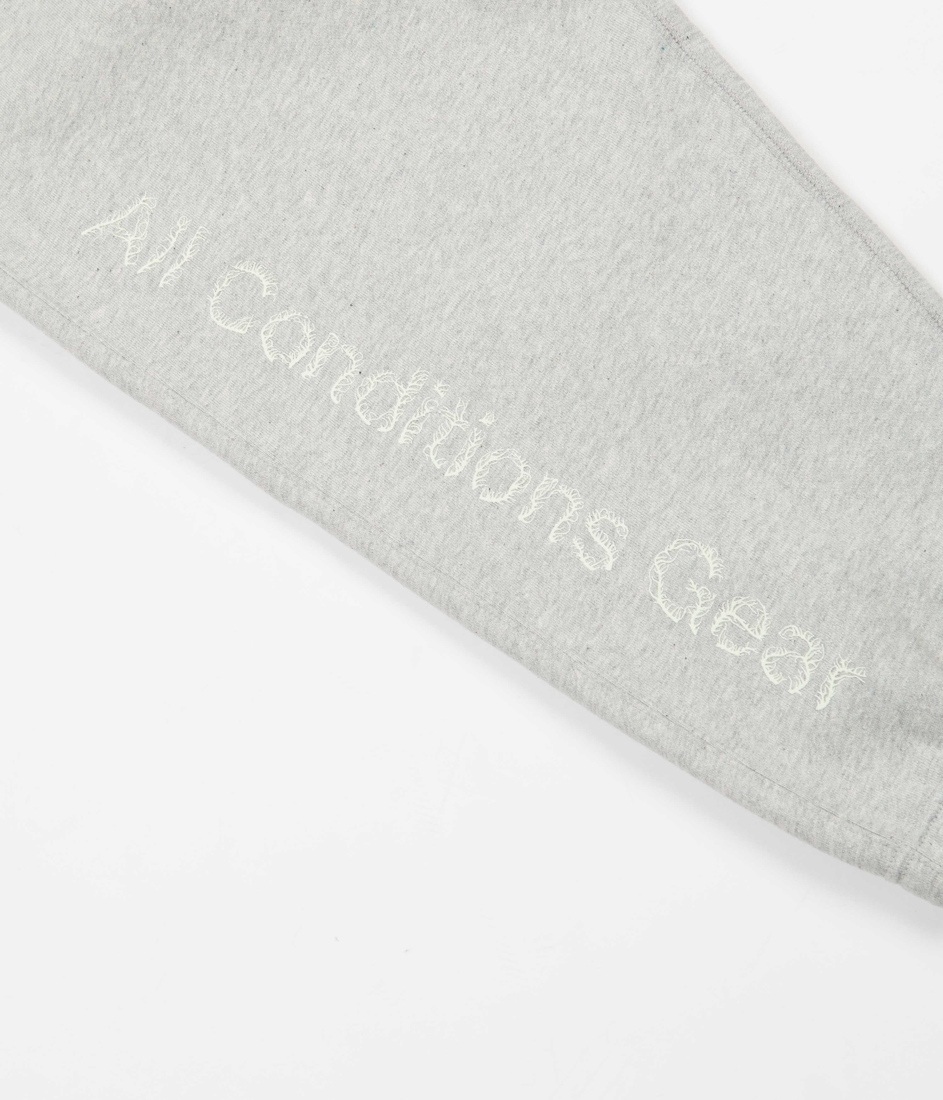 Nike ACG Therma-FIT Airora Fleece Pants - Grey Heather / Black / Light Smoke Grey - Image 4