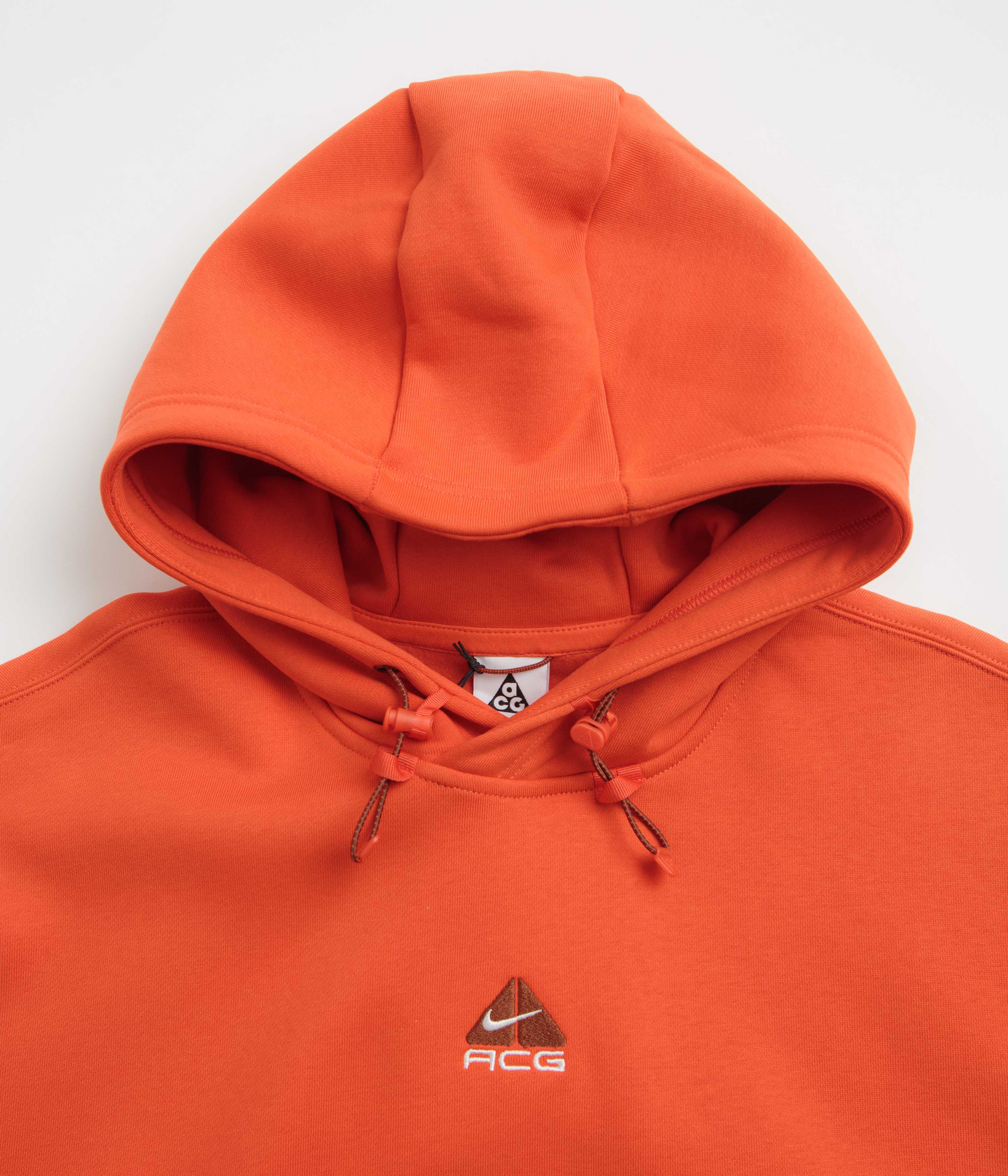 Nike ACG Therma-FIT Fleece Hoodie - Picante Red / Cinnamon / Summit White - Image 2