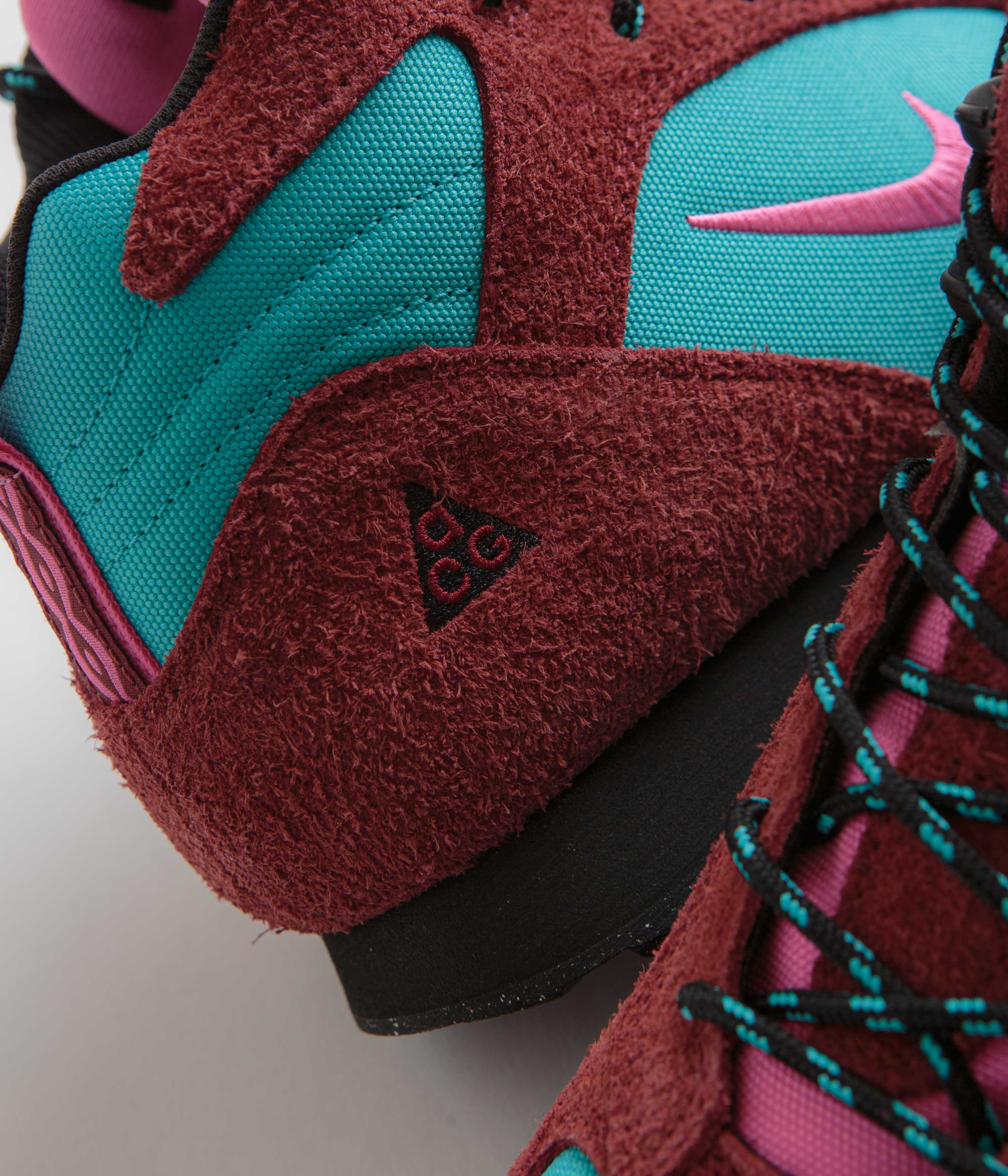 Nike ACG Torre Mid Waterproof Shoes - Team Red / Pinksicle - Dusty Cactus - Sail - Image 5