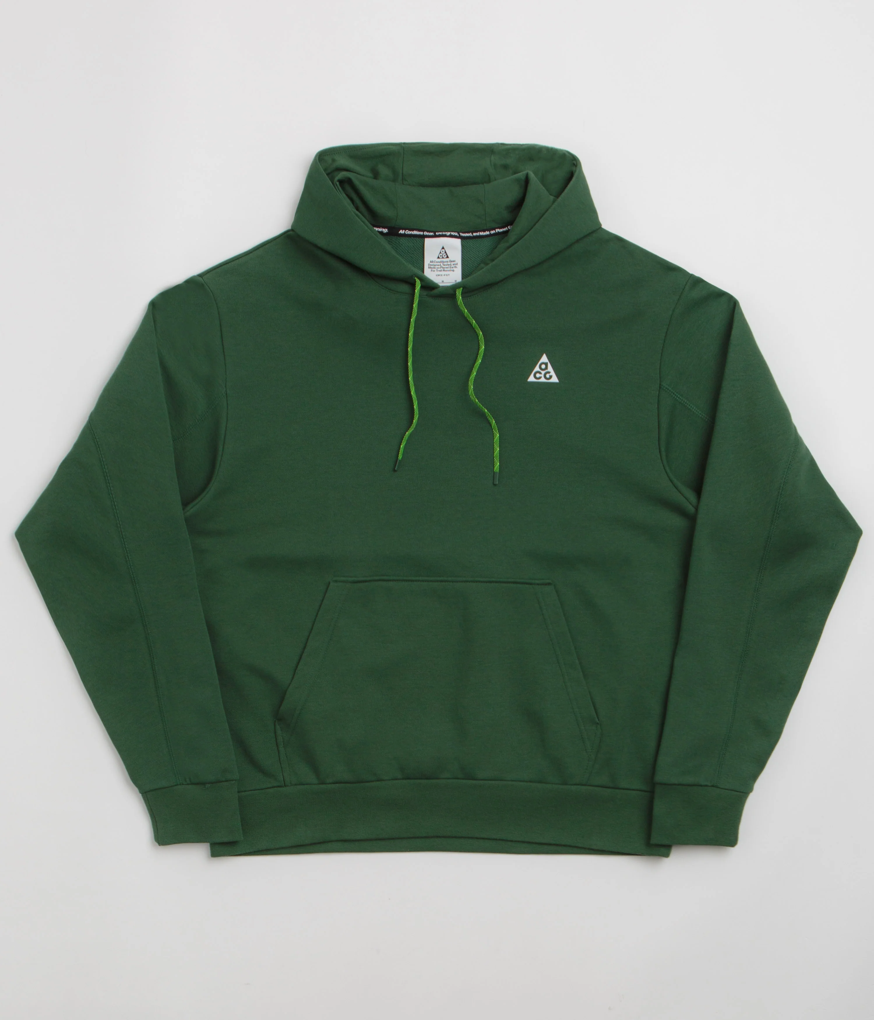 Nike ACG Trail Magic Hour Hoodie - Fir / Volt Ice / Summit White - Image 2