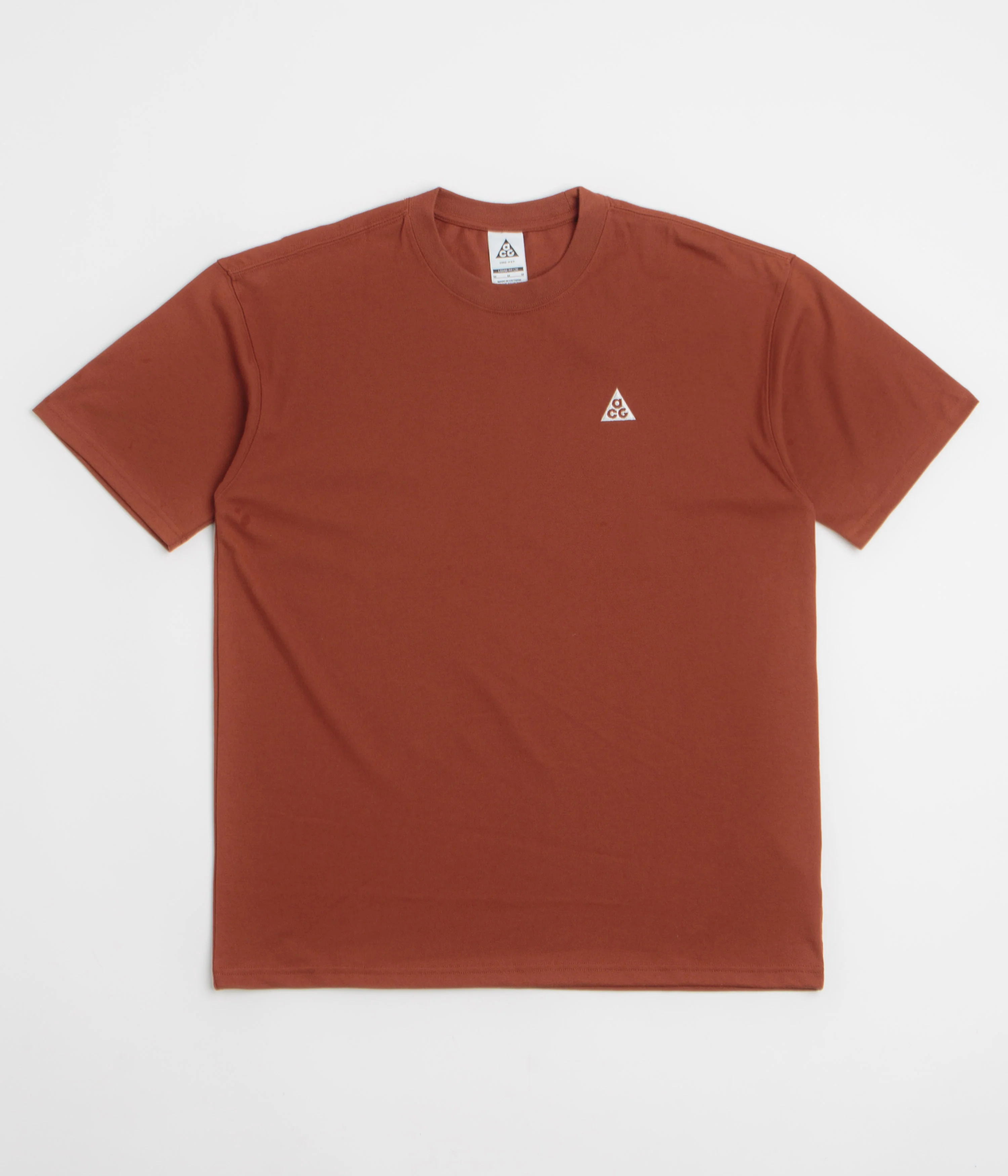 Nike ACG Tri Logo T-Shirt - Cinnamon / Picante Red - Image 2