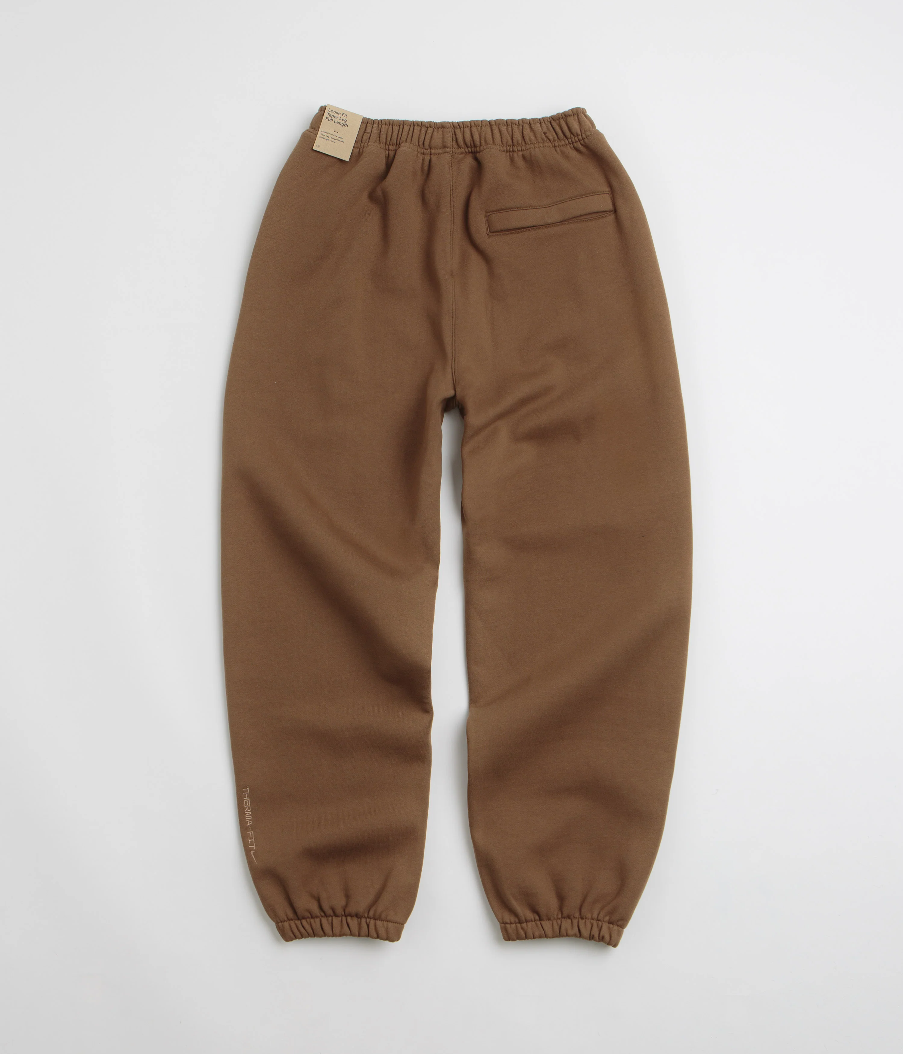 Nike ACG Tuff Fleece Triangle Pants - Mosswood Brown / Summit White - Image 3