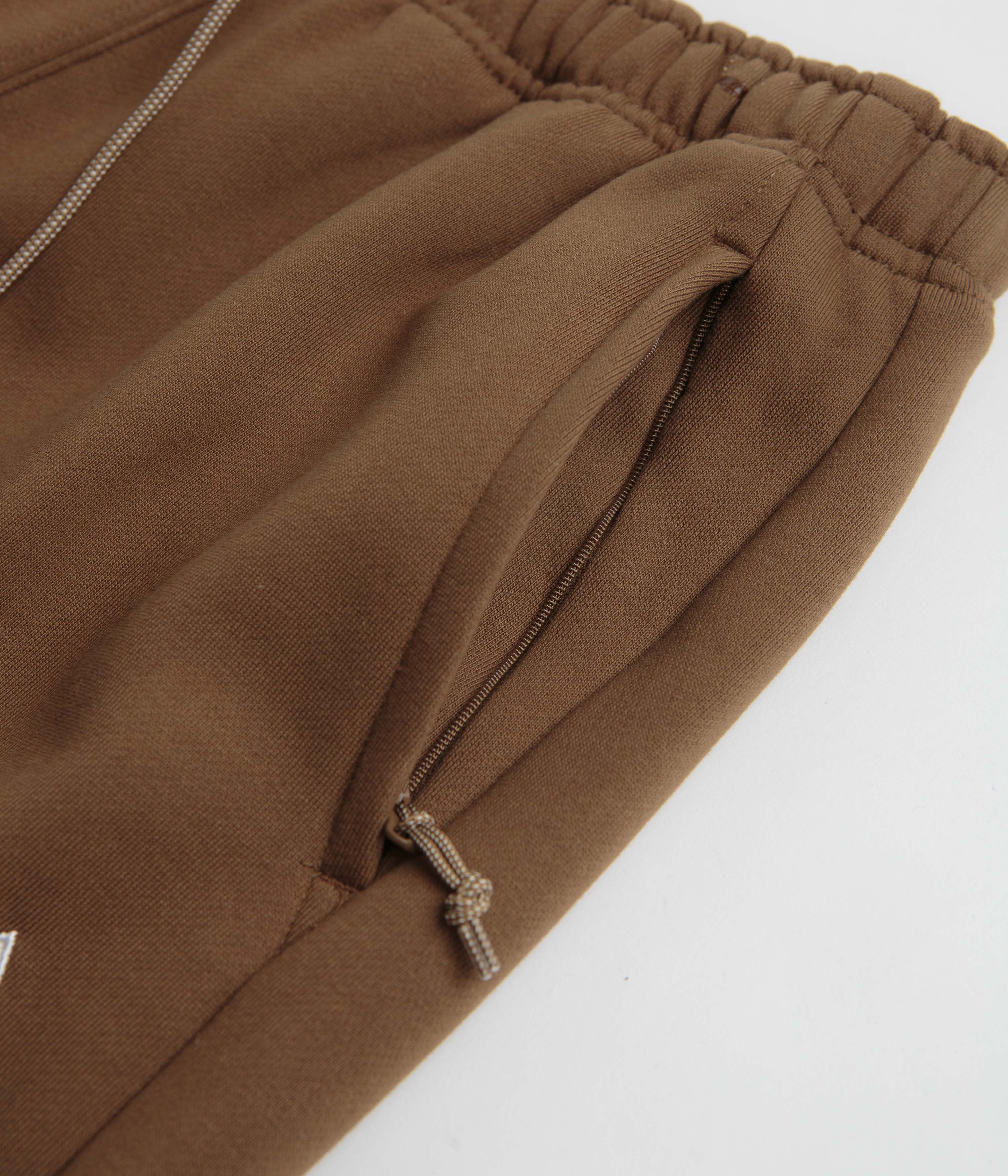 Nike ACG Tuff Fleece Triangle Pants - Mosswood Brown / Summit White - Image 7