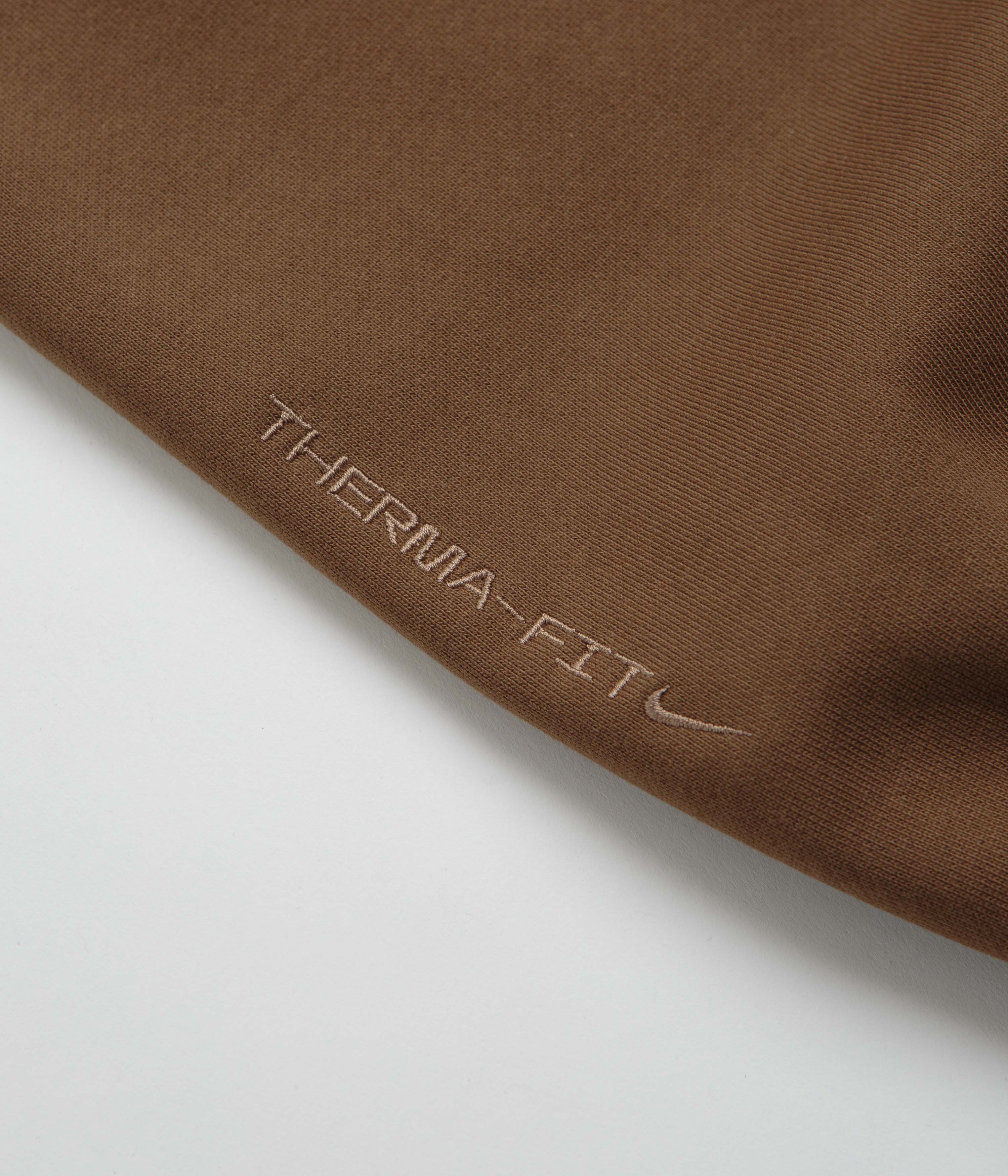 Nike ACG Tuff Fleece Triangle Pants - Mosswood Brown / Summit White - Image 8