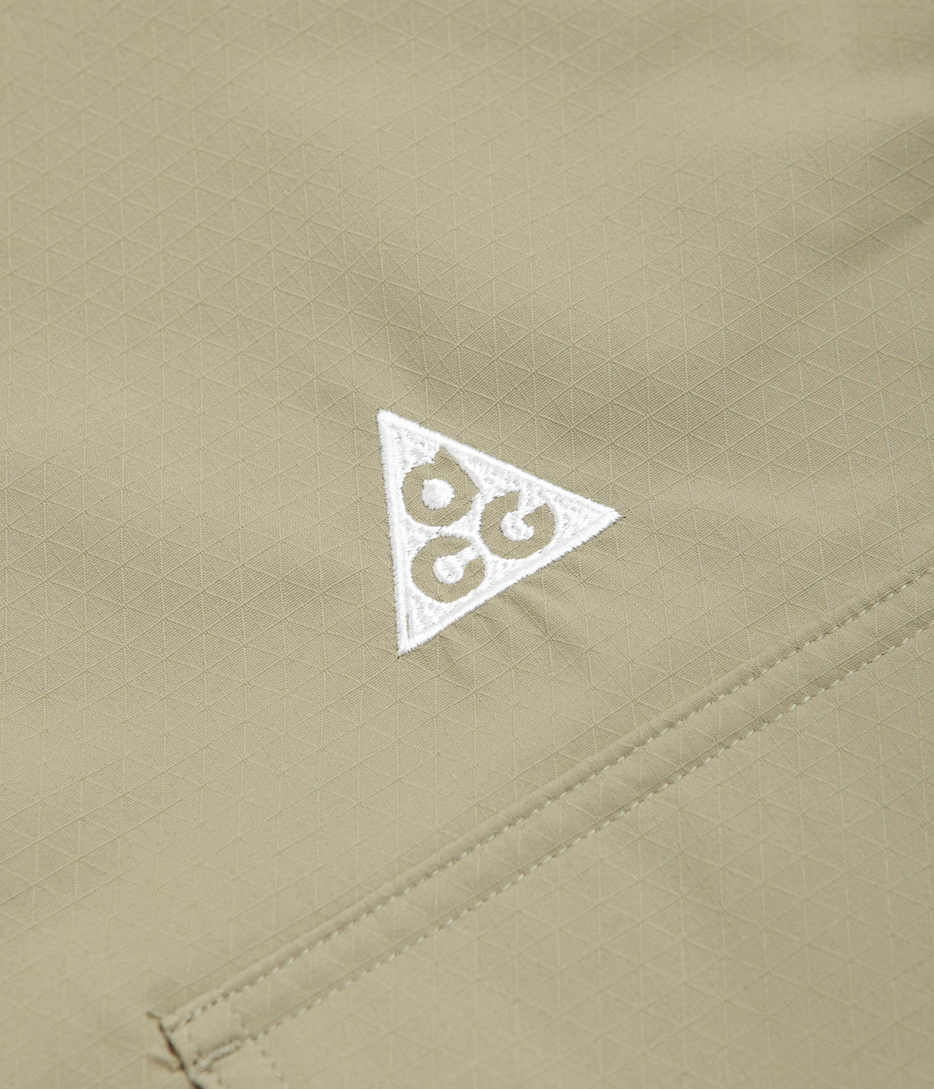 Nike ACG UV Devastation Trail Shirt - Neutral Olive / Summit White - Image 5