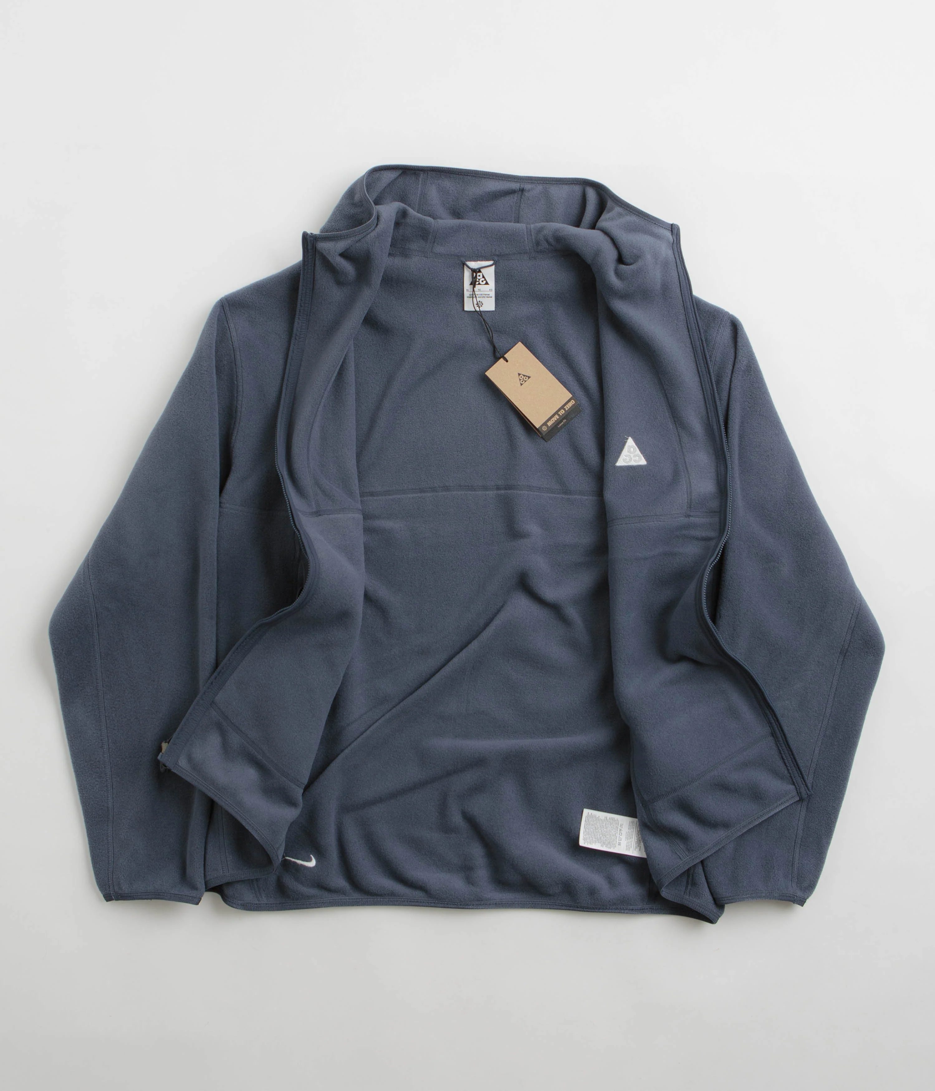 Nike ACG Wolf Tree Full Zip Hoodie - Thunder Blue / Daybreak / Summit White - Image 2