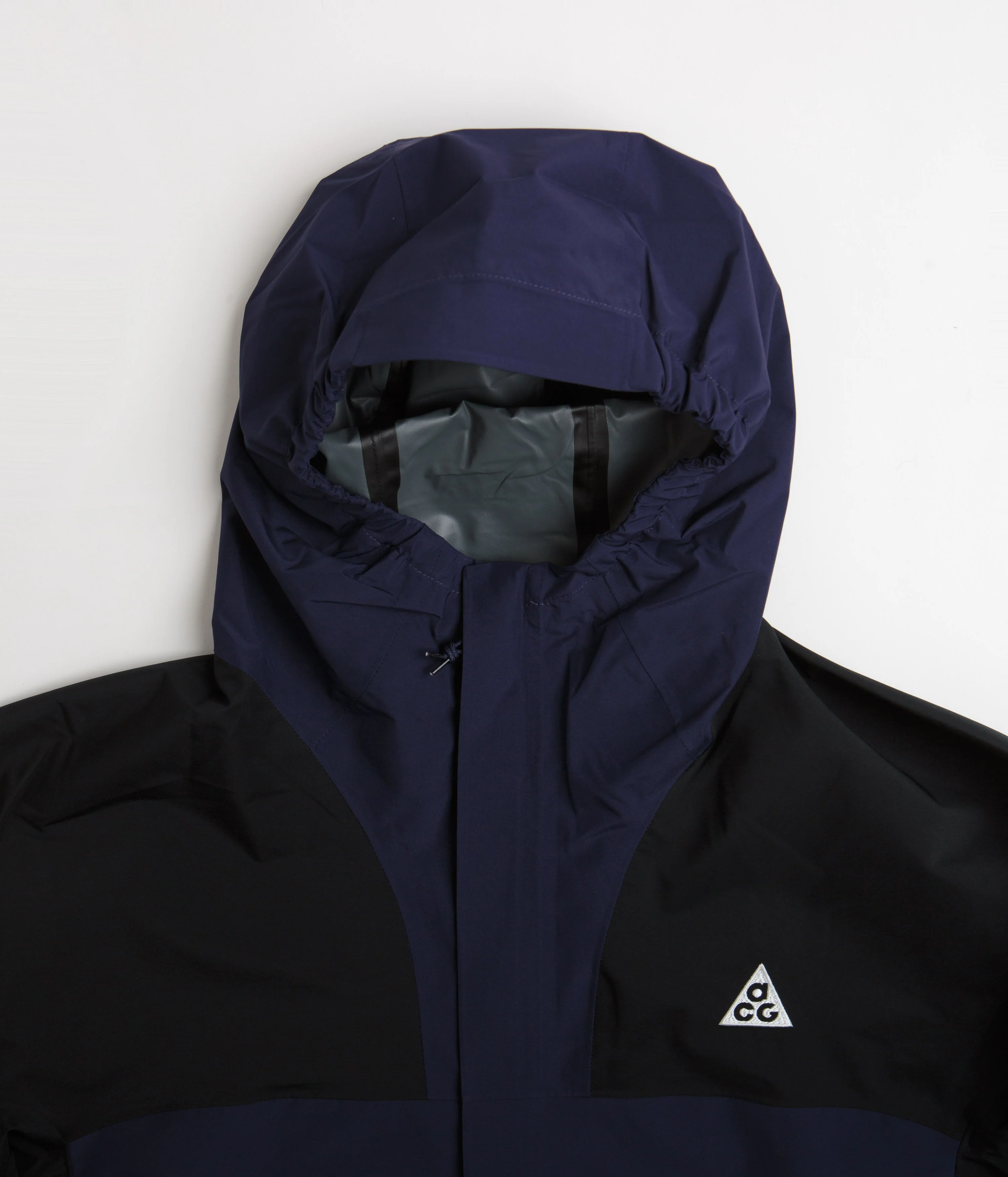 Nike ACG Womens Cascade Rains Jacket - Purple Ink / Black / Summit White - Image 6