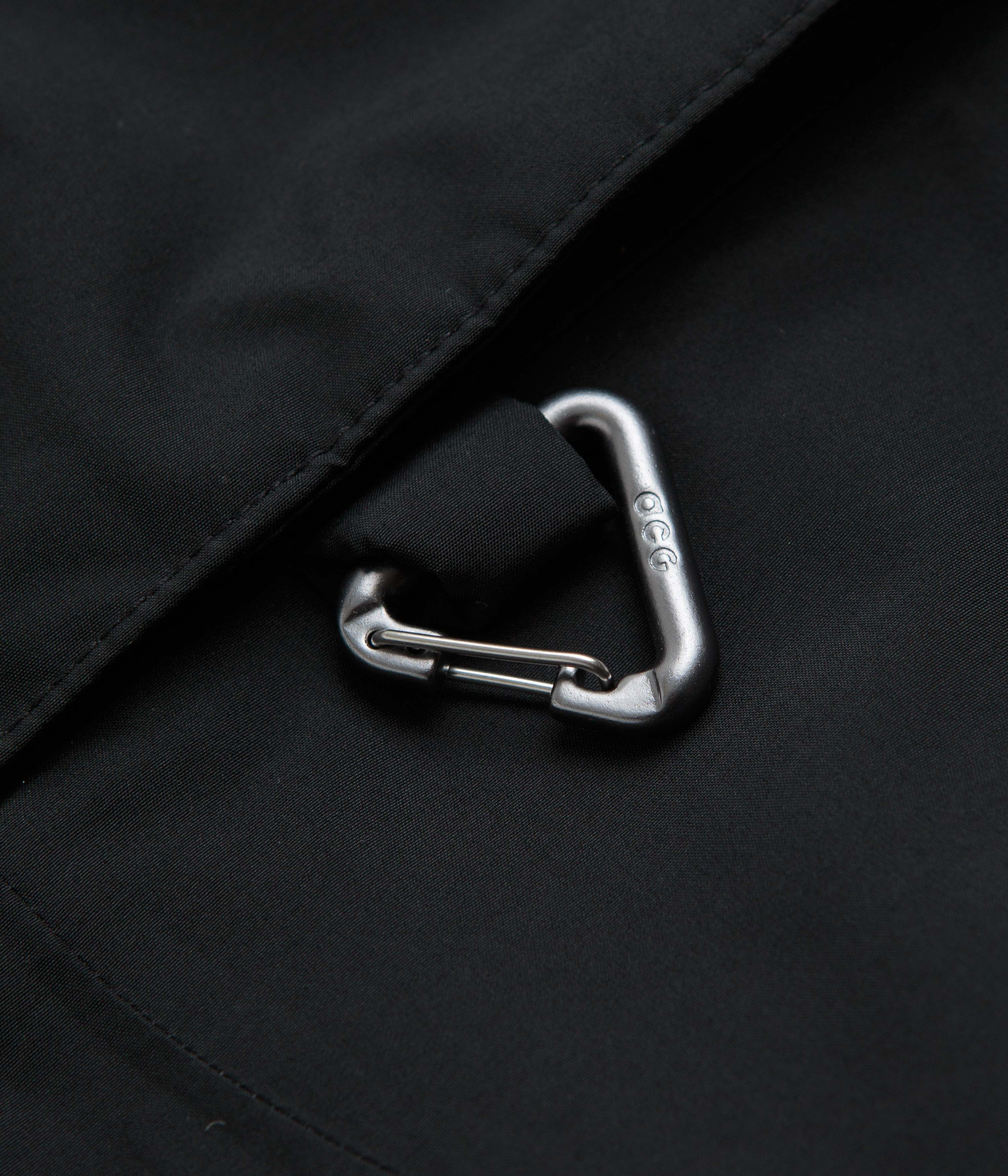 Nike ACG Womens Skull Peak Jacket - Black / Anthracite / Black / Summit White - Image 6