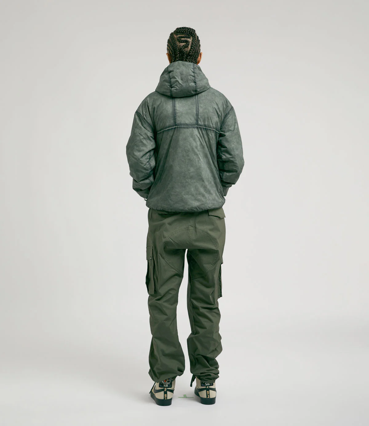 Nike ACG Womens Therma-FIT Rope De Dope Jacket - Light Army - Image 3