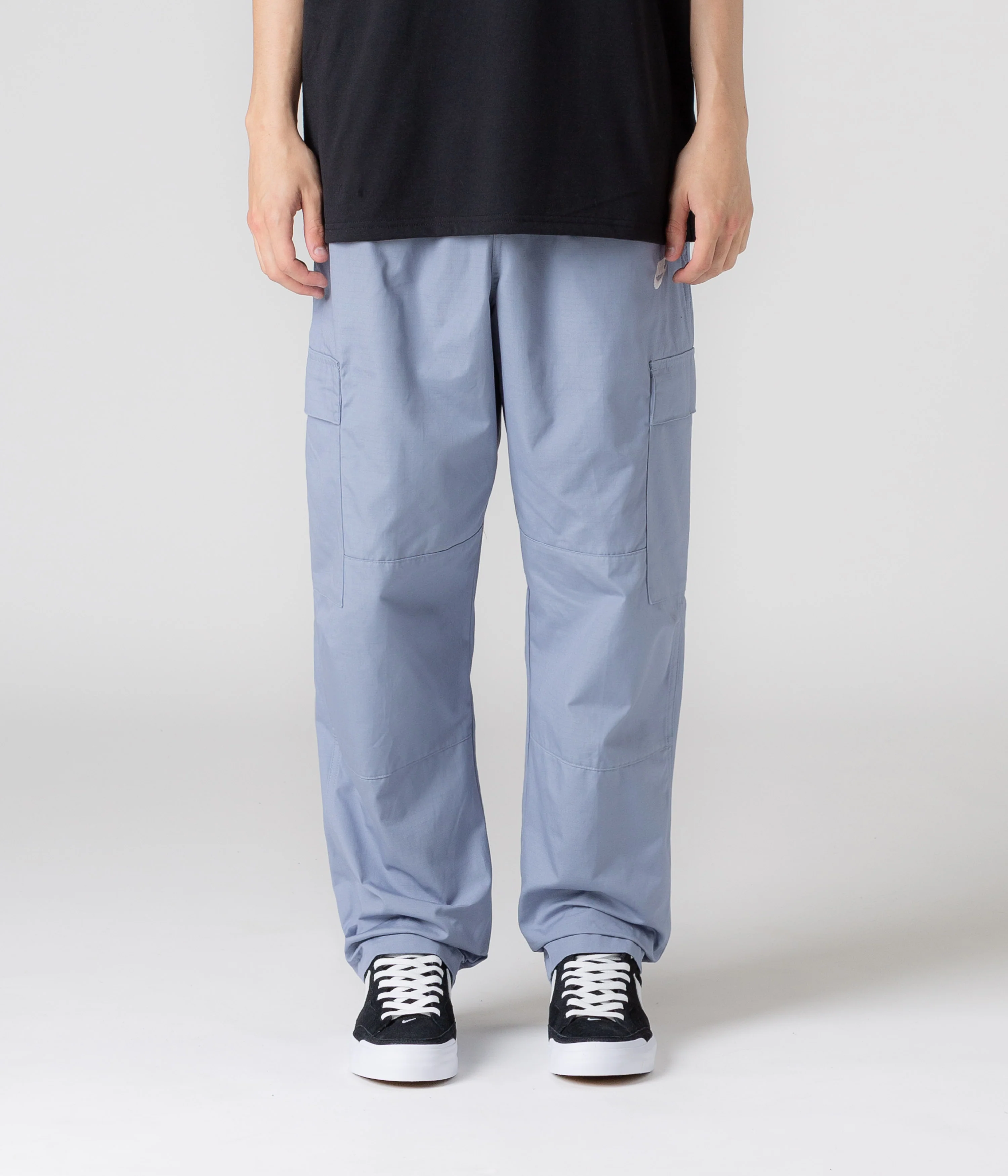Nike Club Cargo Pants - Ashen Slate / White - Image 9