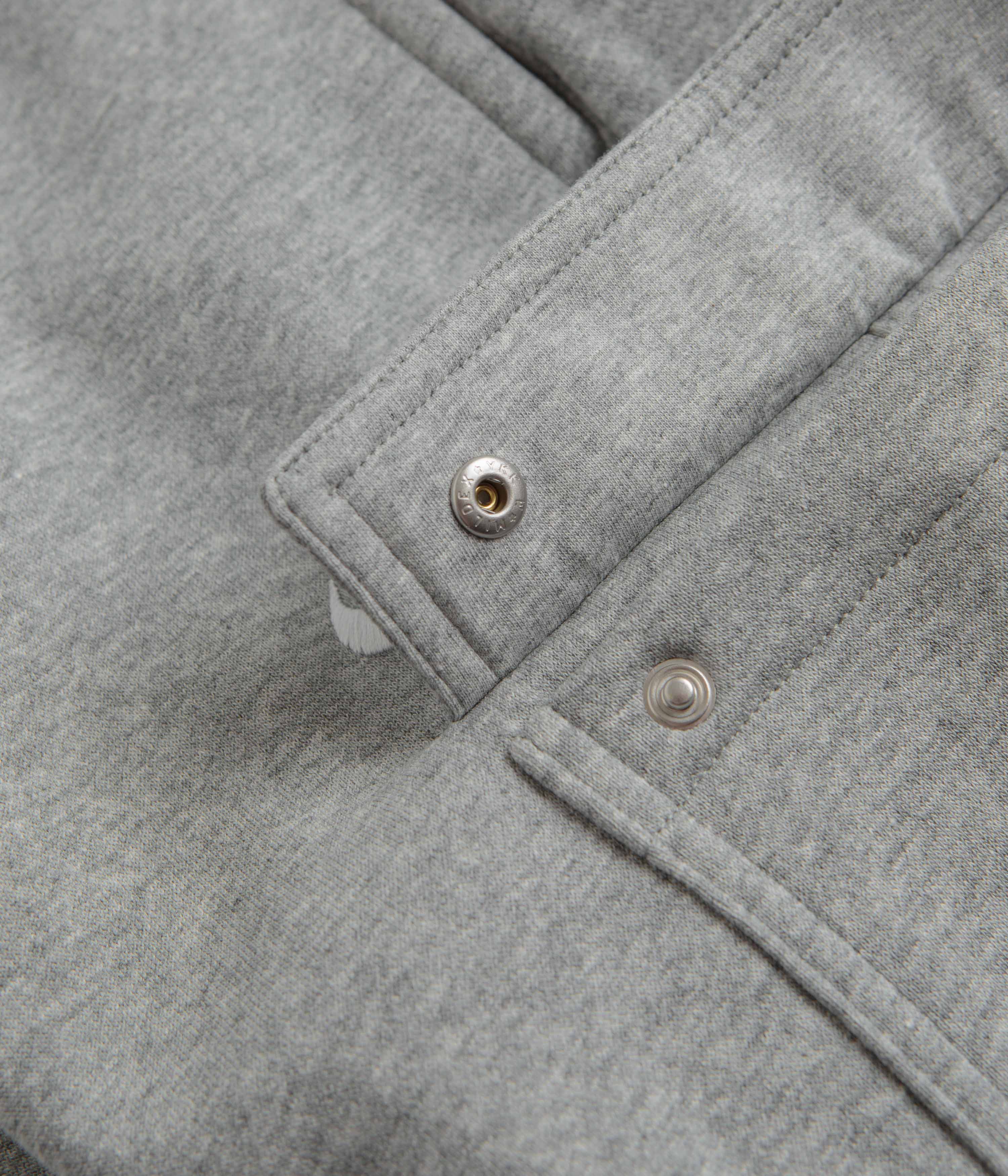 Nike Club Fleece Cargo Joggers - Dark Grey Heather / Matte Silver / White - Image 7