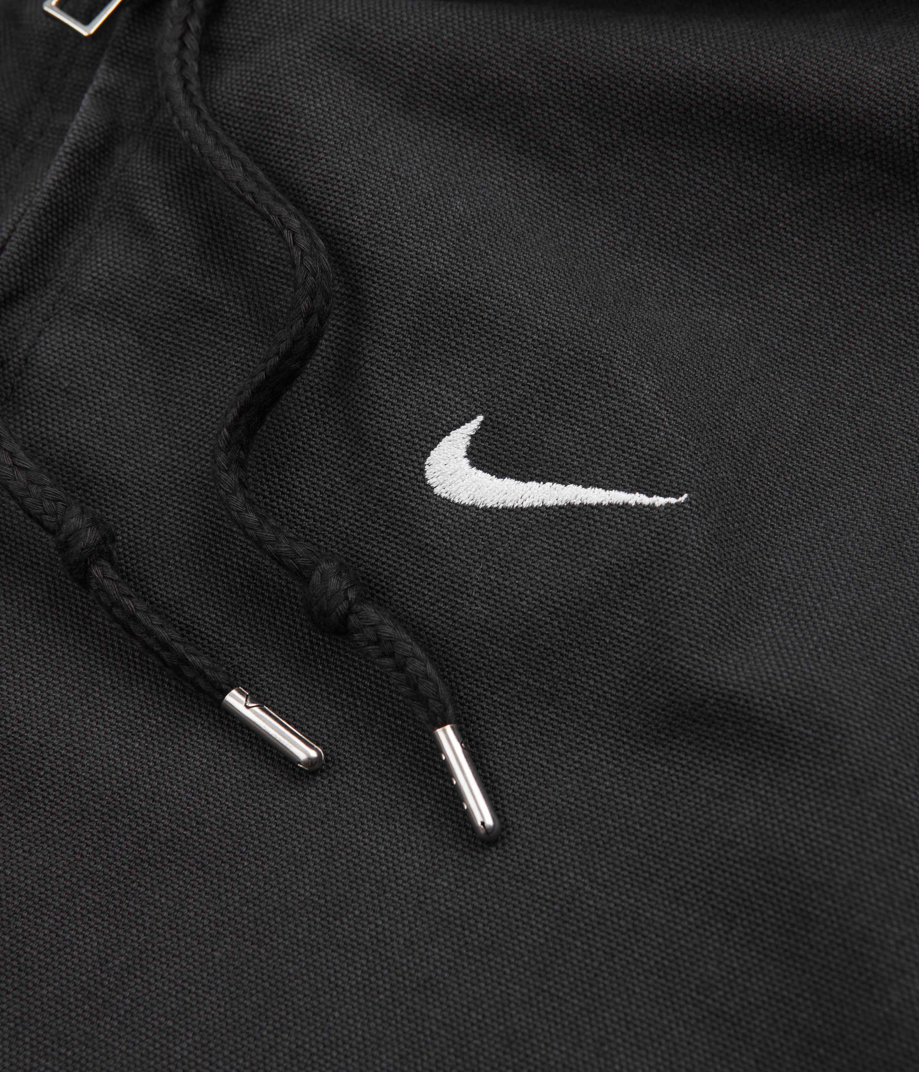 Nike Padded Hooded Jacket - Off Noir / White - Image 3