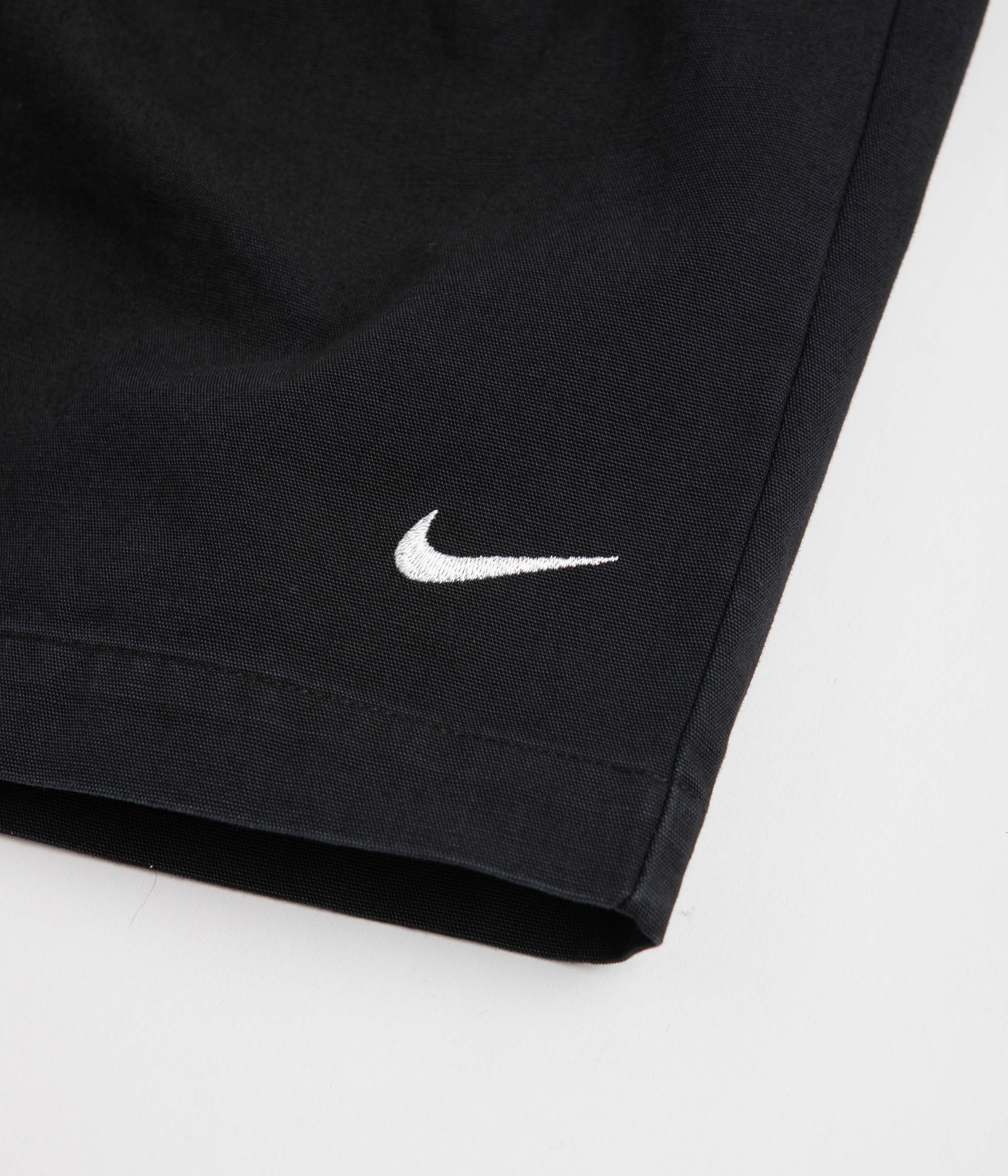 Nike Pleated Chino Shorts - Black / White - Image 7