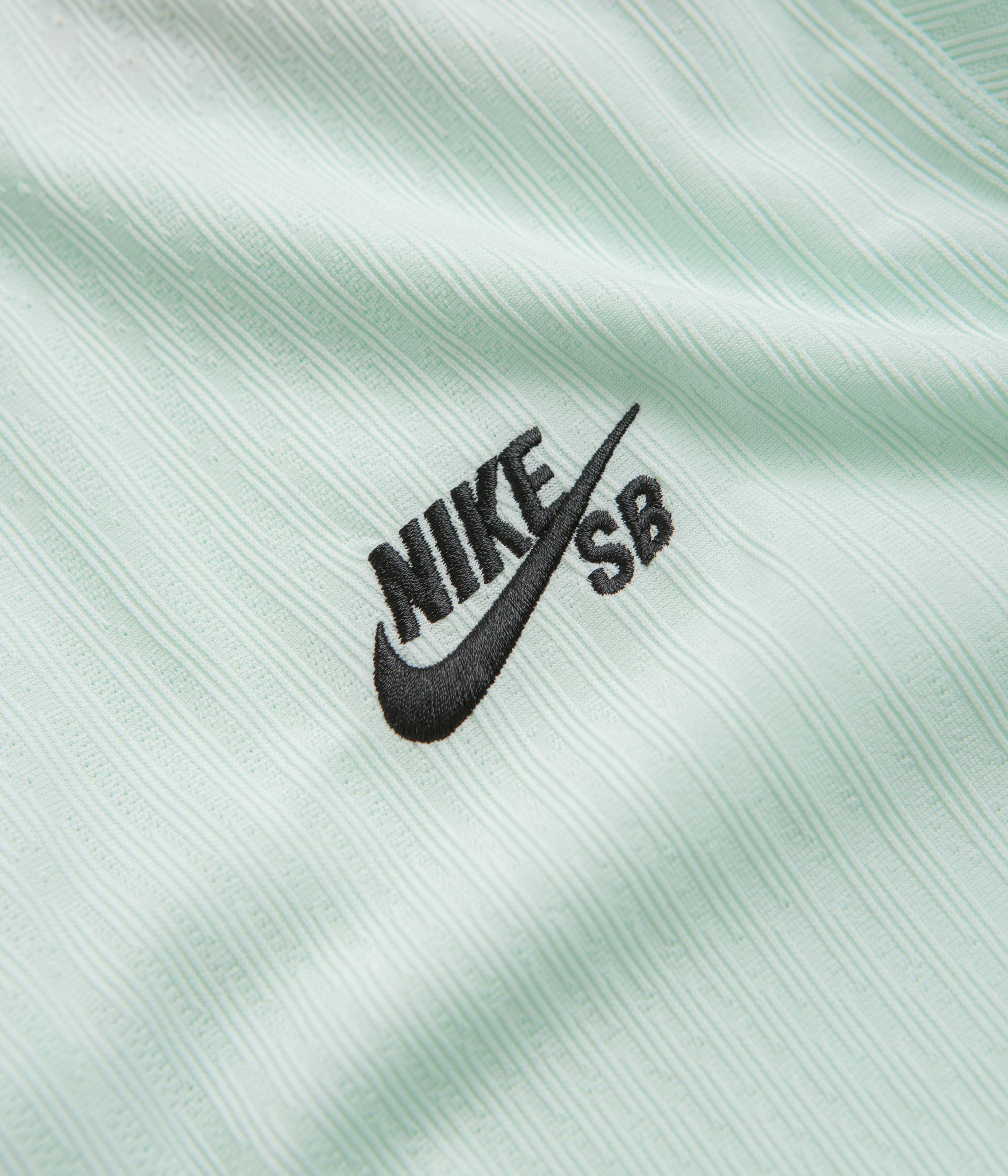 Nike SB Agnostic Polo Shirt - Barely Green / Black - Image 2