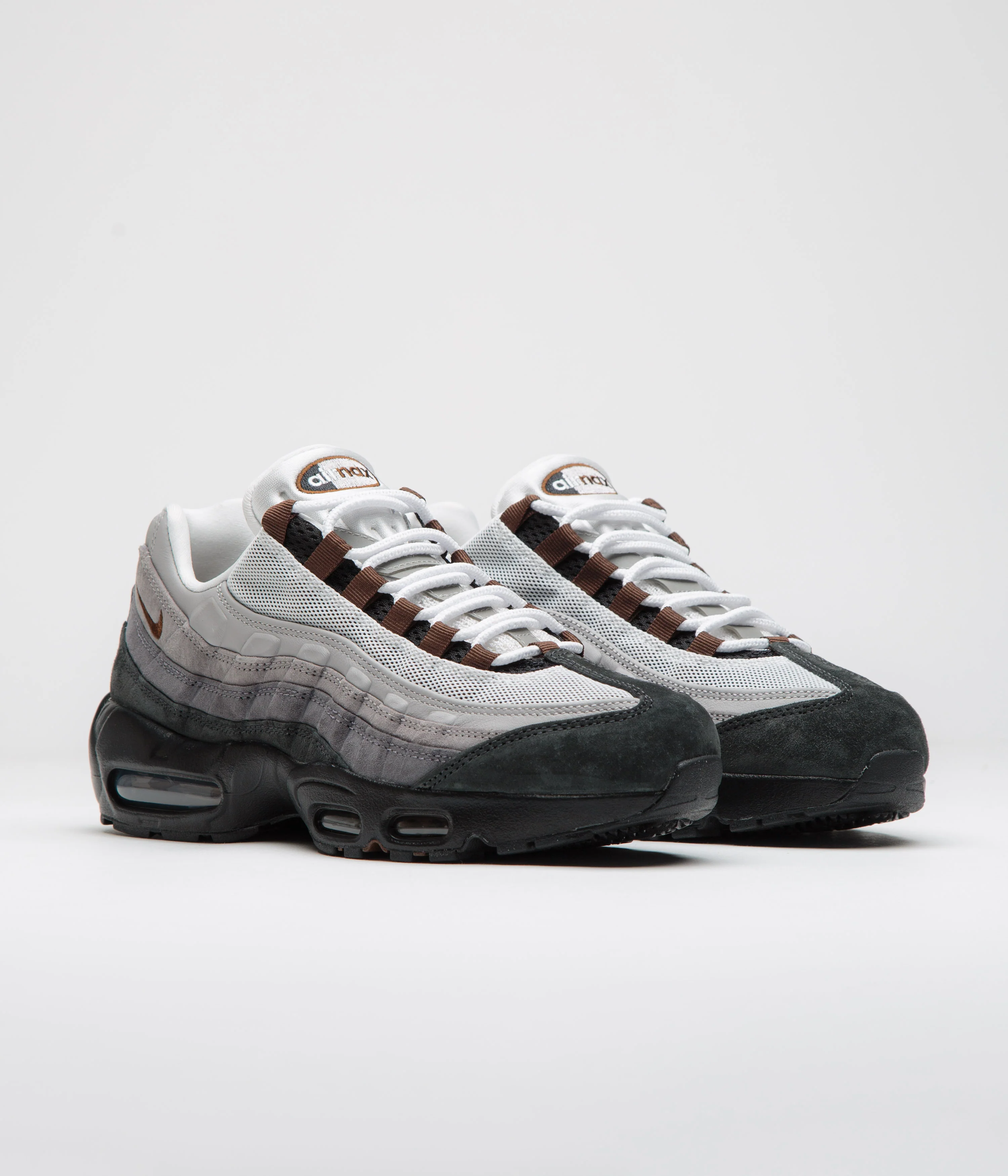 Nike SB Air Max 95 Shoes - Black / Cacao Wow - Anthracite - Light Graphite - Image 2