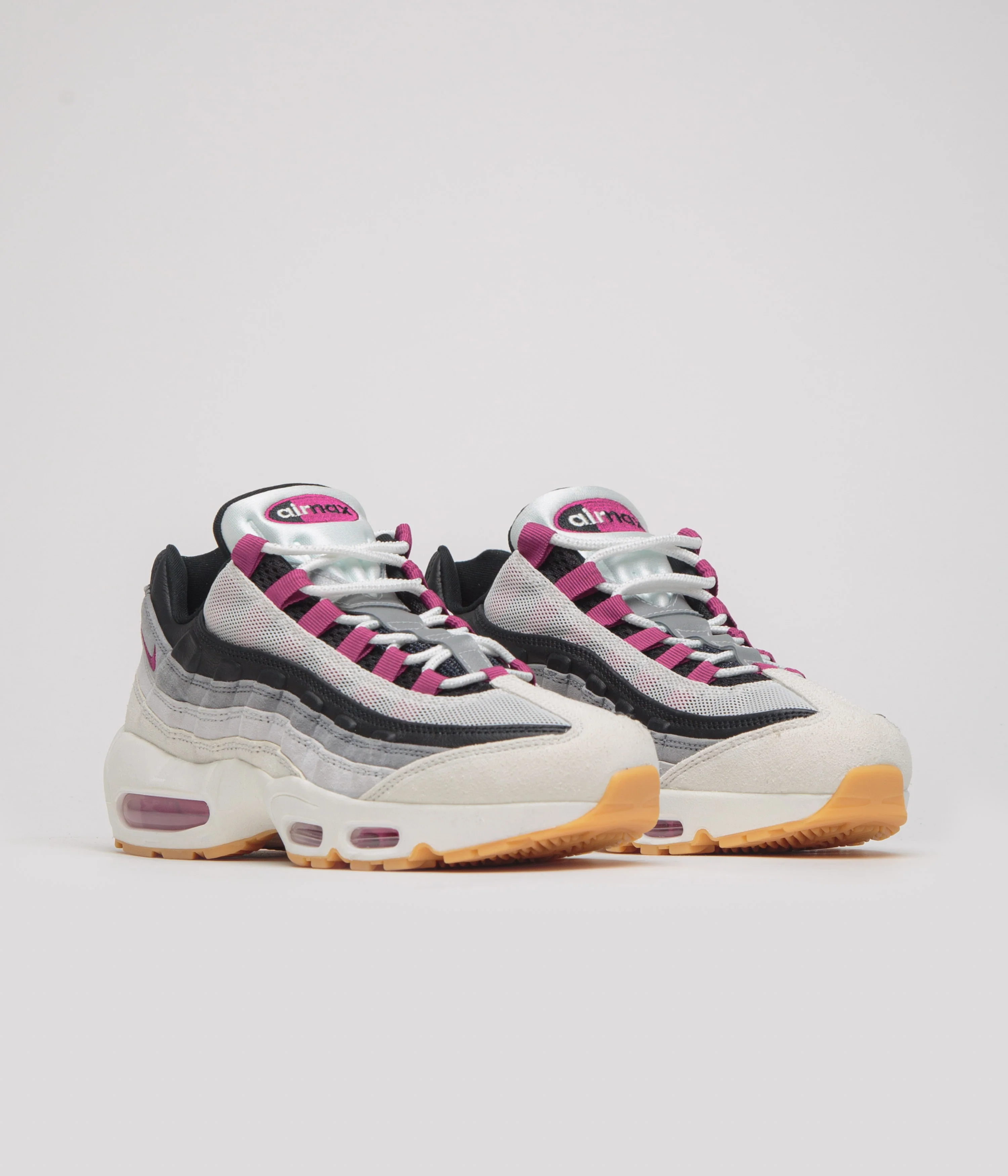 Nike SB Air Max 95 Shoes - Summit White / Cactus Flower - Photon Dust - Image 2