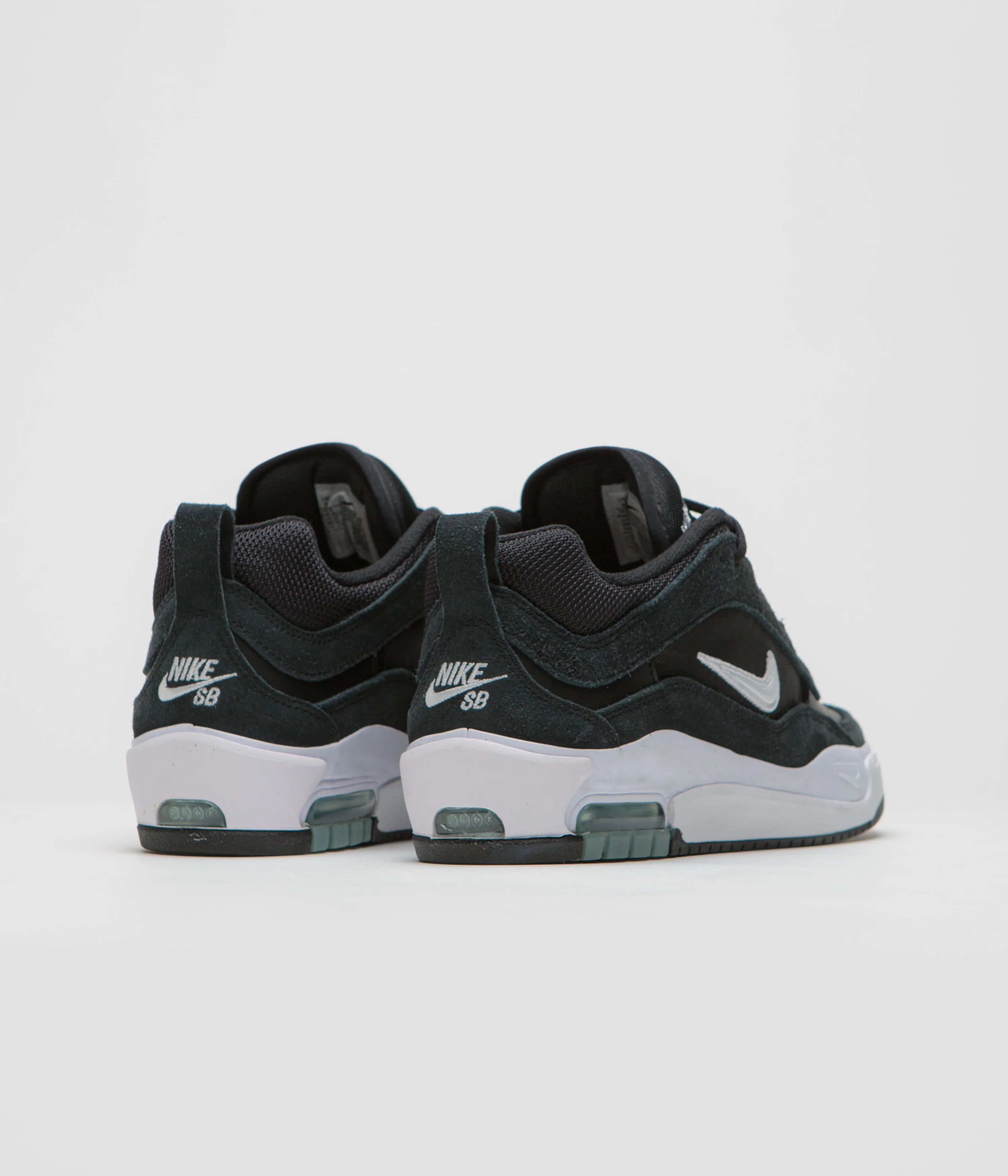 Nike SB Air Max Ishod Shoes - Black / White - Black - Black - Image 4