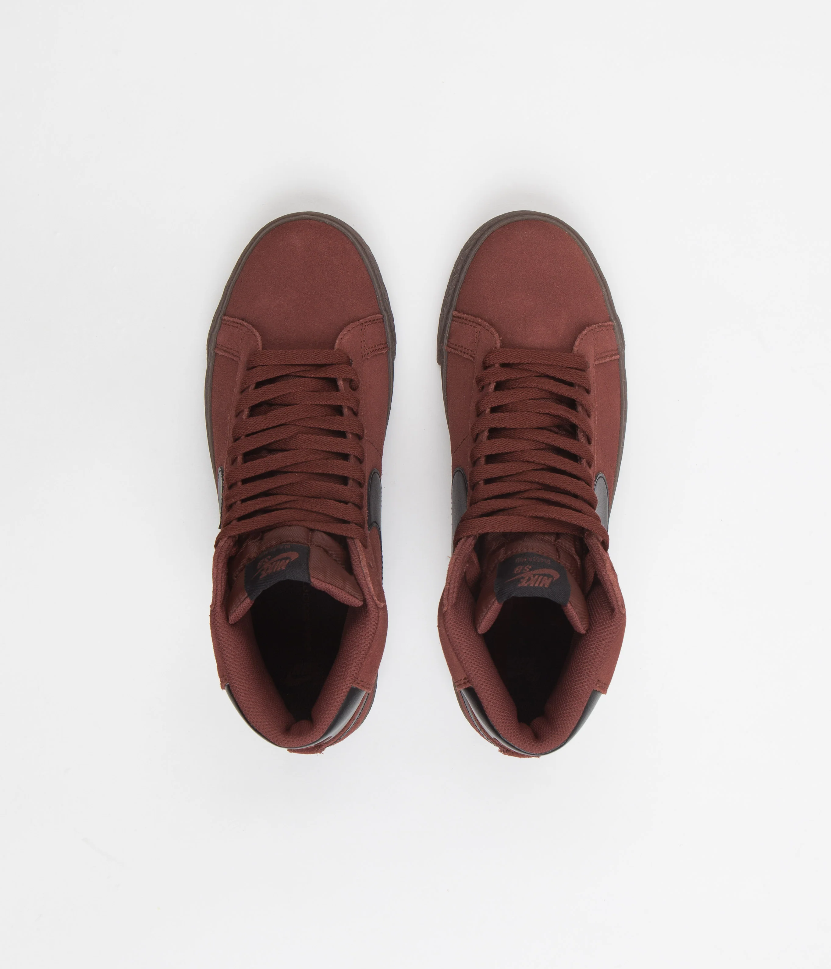 Nike SB Blazer Mid Shoes - Oxen Brown / Black - Oxen Brown - Image 7
