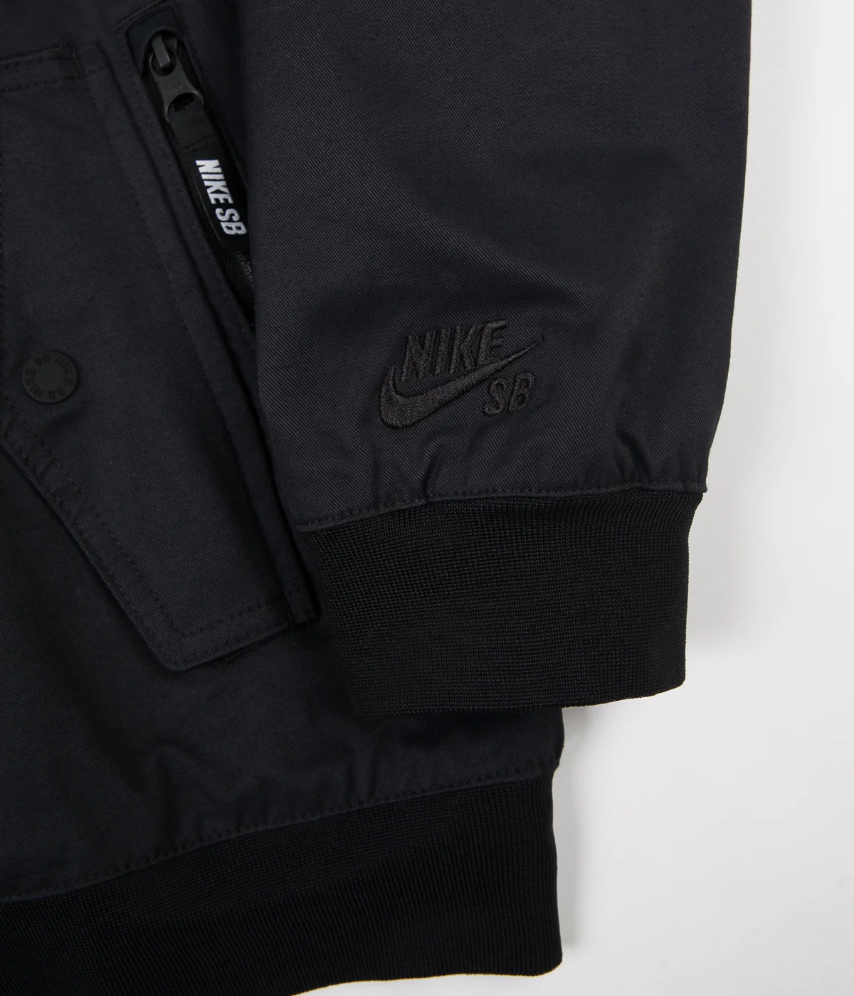 Nike SB Bomber Jacket - Black / Black - Image 4
