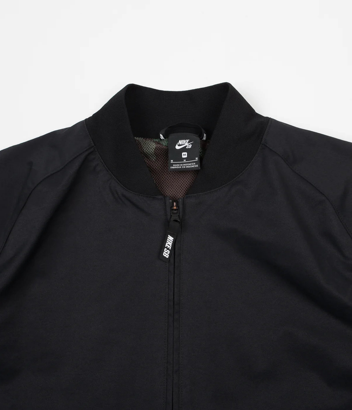 Nike SB Bomber Jacket - Black / Black - Image 5