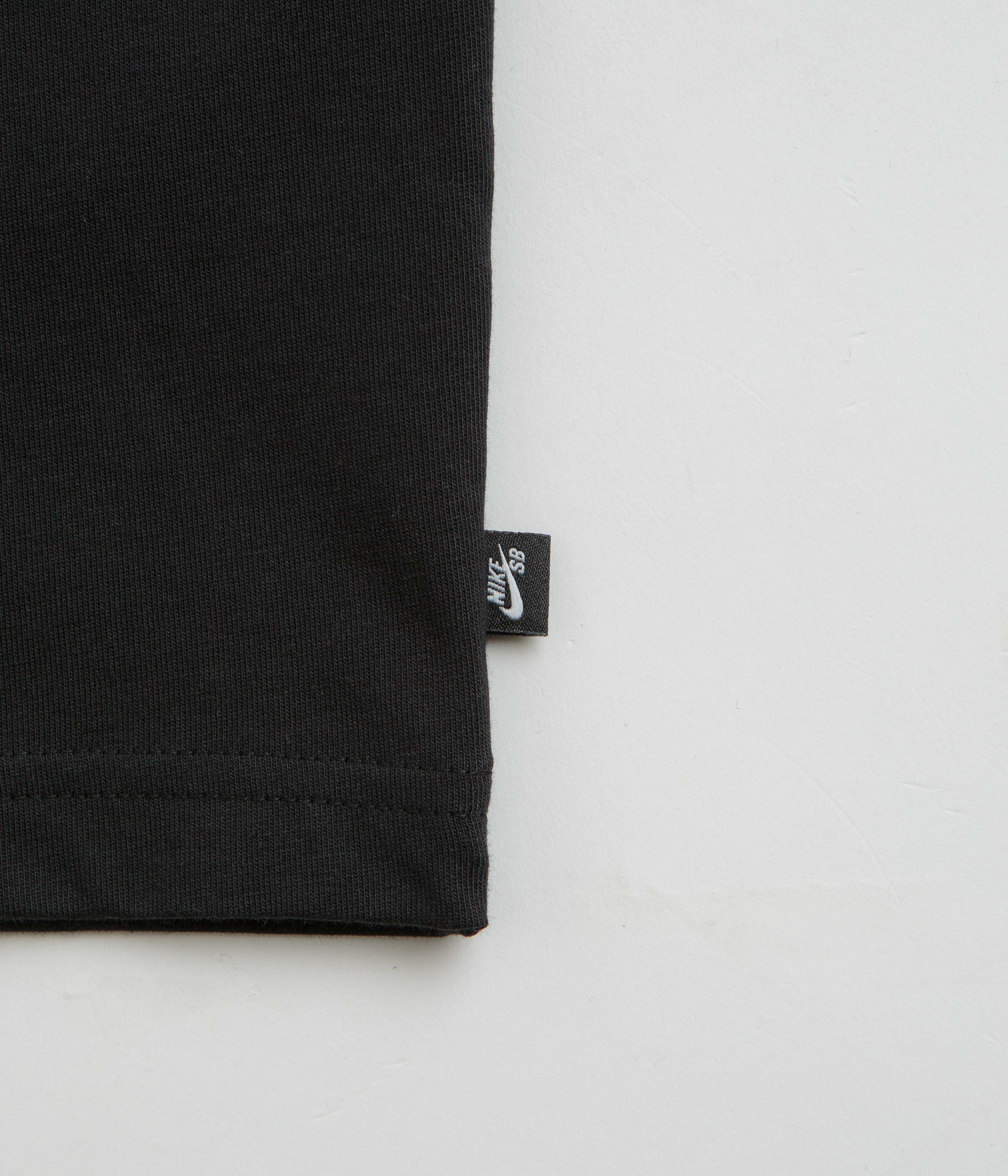 Nike SB Boxy Logo T-Shirt - Black - Image 4