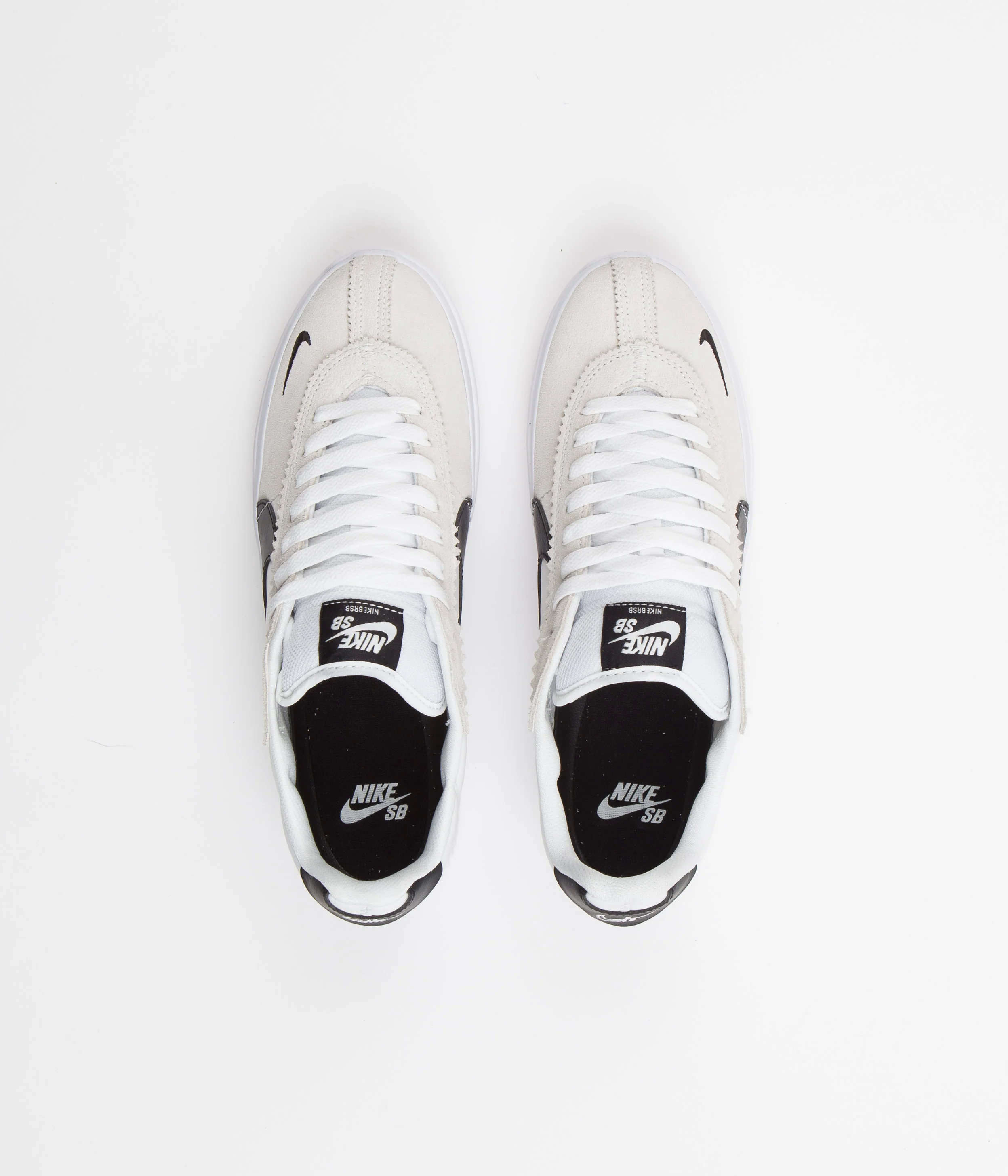 Nike SB BRSB Shoes - White / Black - White - Black - Image 7