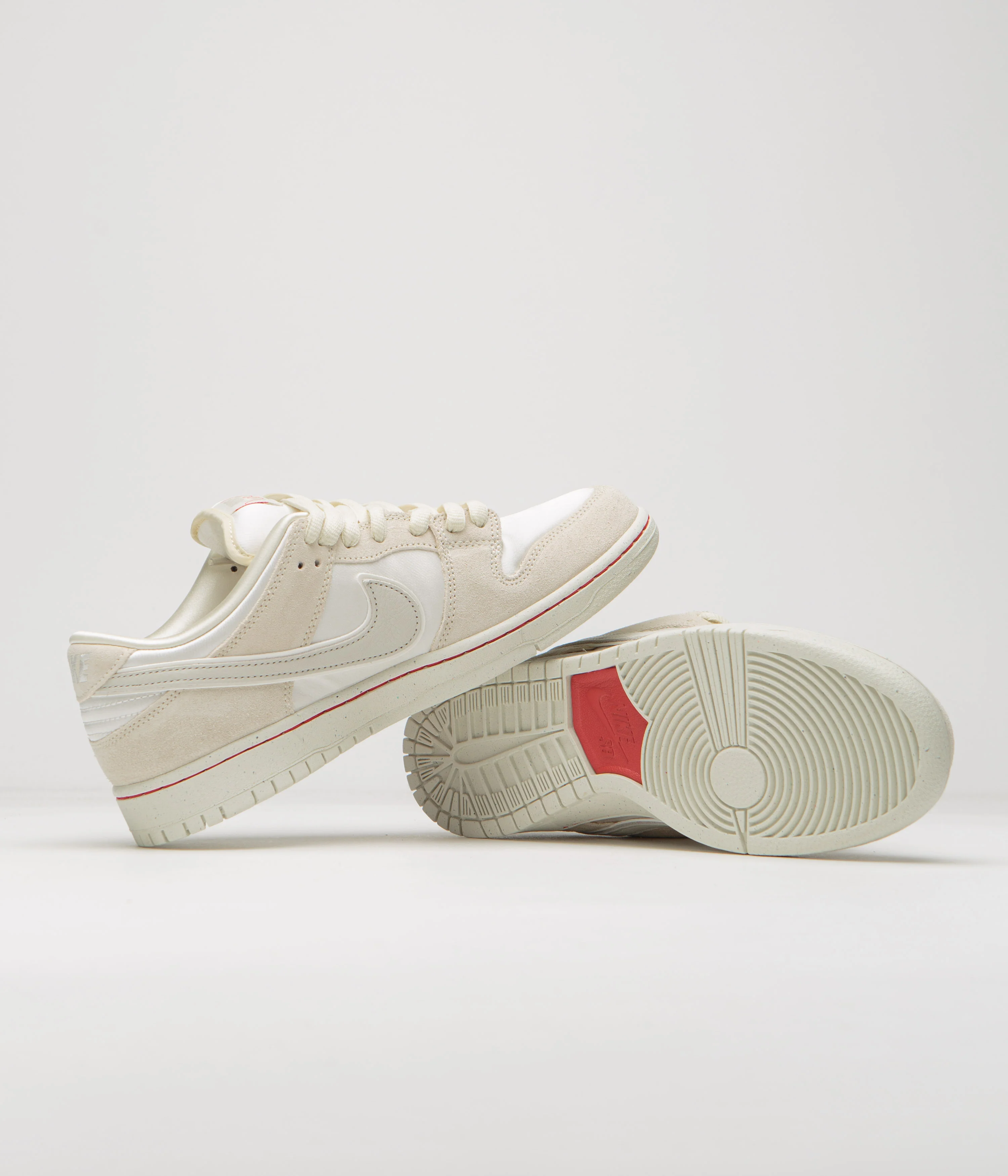 Nike SB Dunk Low Premium Shoes - Coconut Milk / Light Bone - Phantom - Image 5