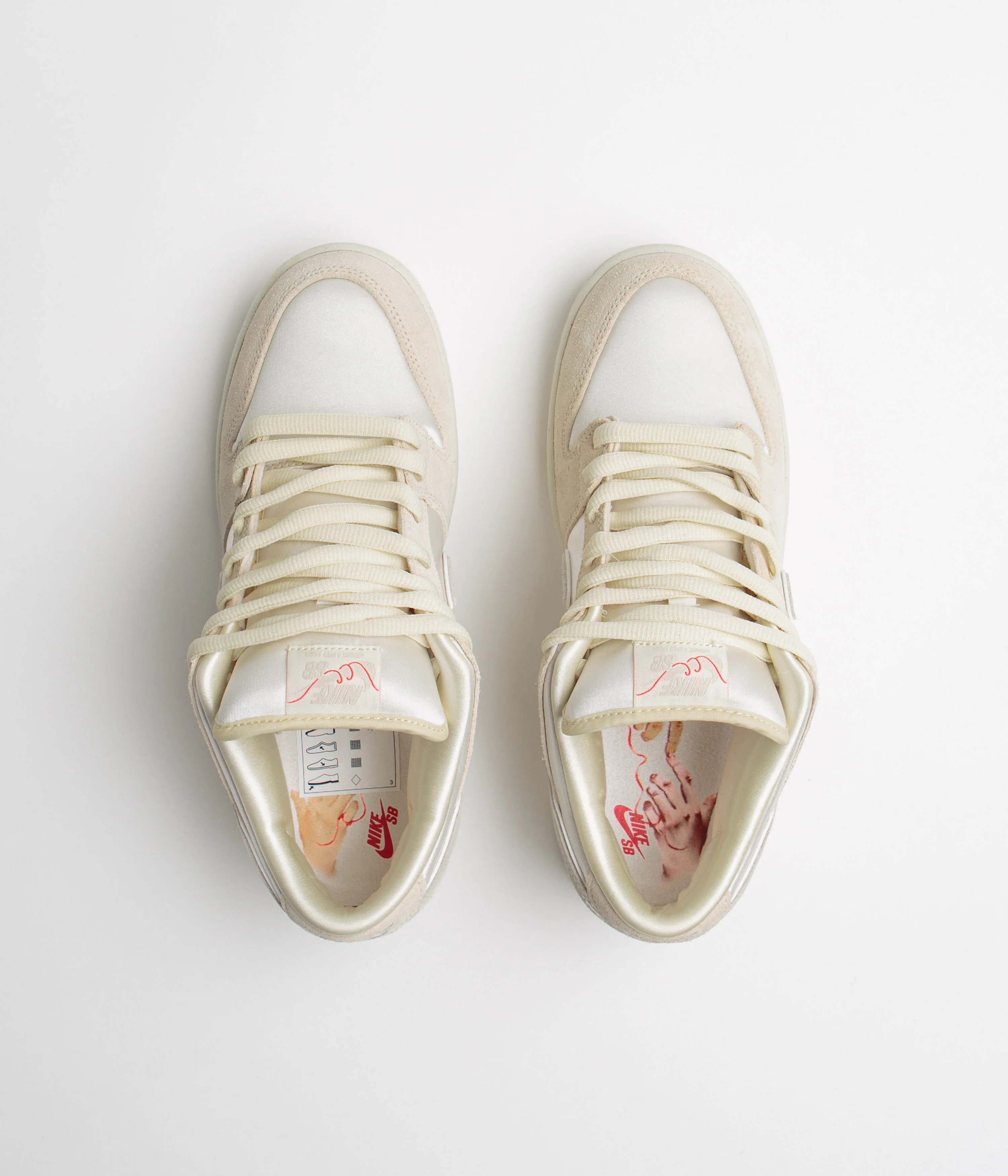 Nike SB Dunk Low Premium Shoes - Coconut Milk / Light Bone - Phantom - Image 7