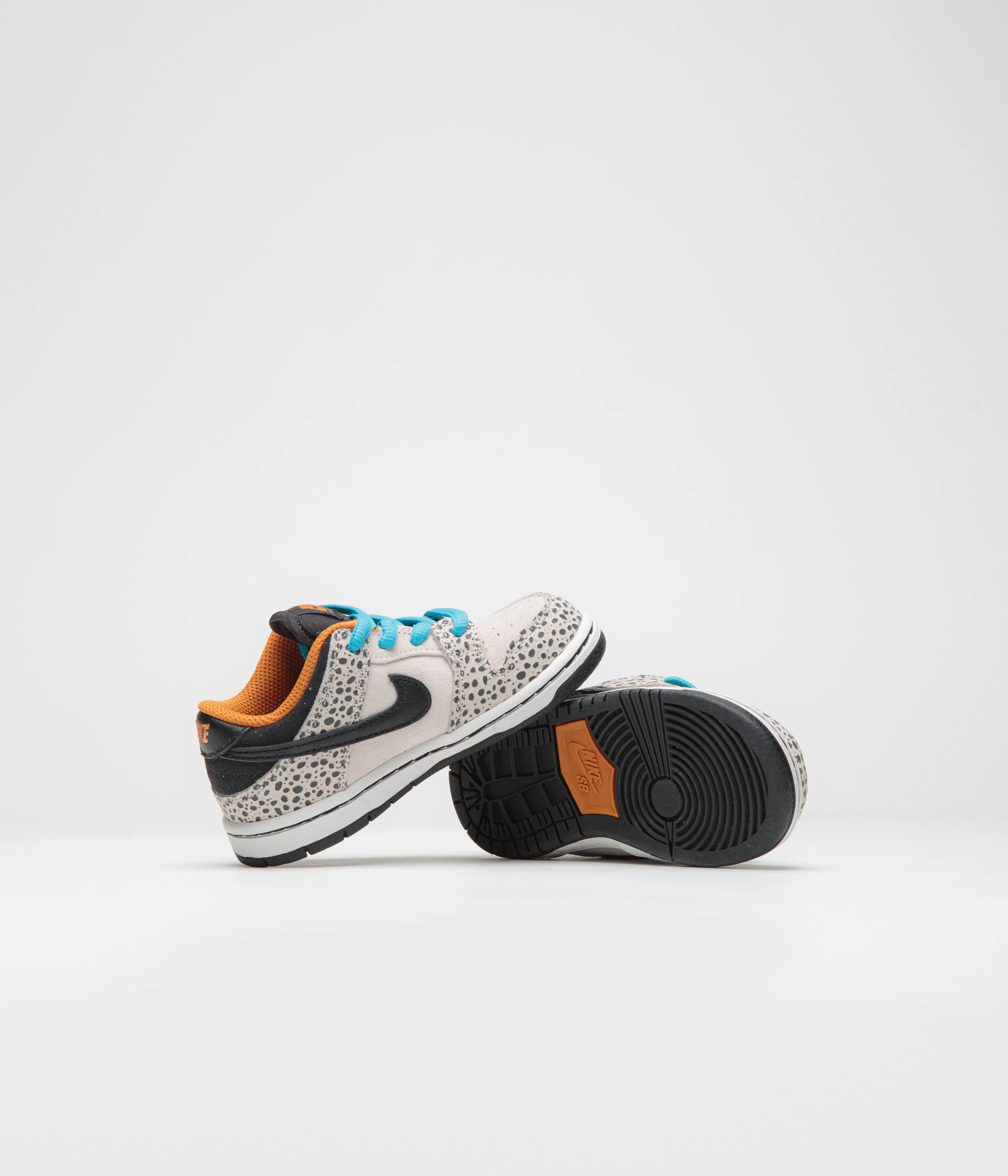 Nike SB Dunk Low Pro Electric (Toddler) Shoes - Phantom / Black - Black - Monarch - Image 5