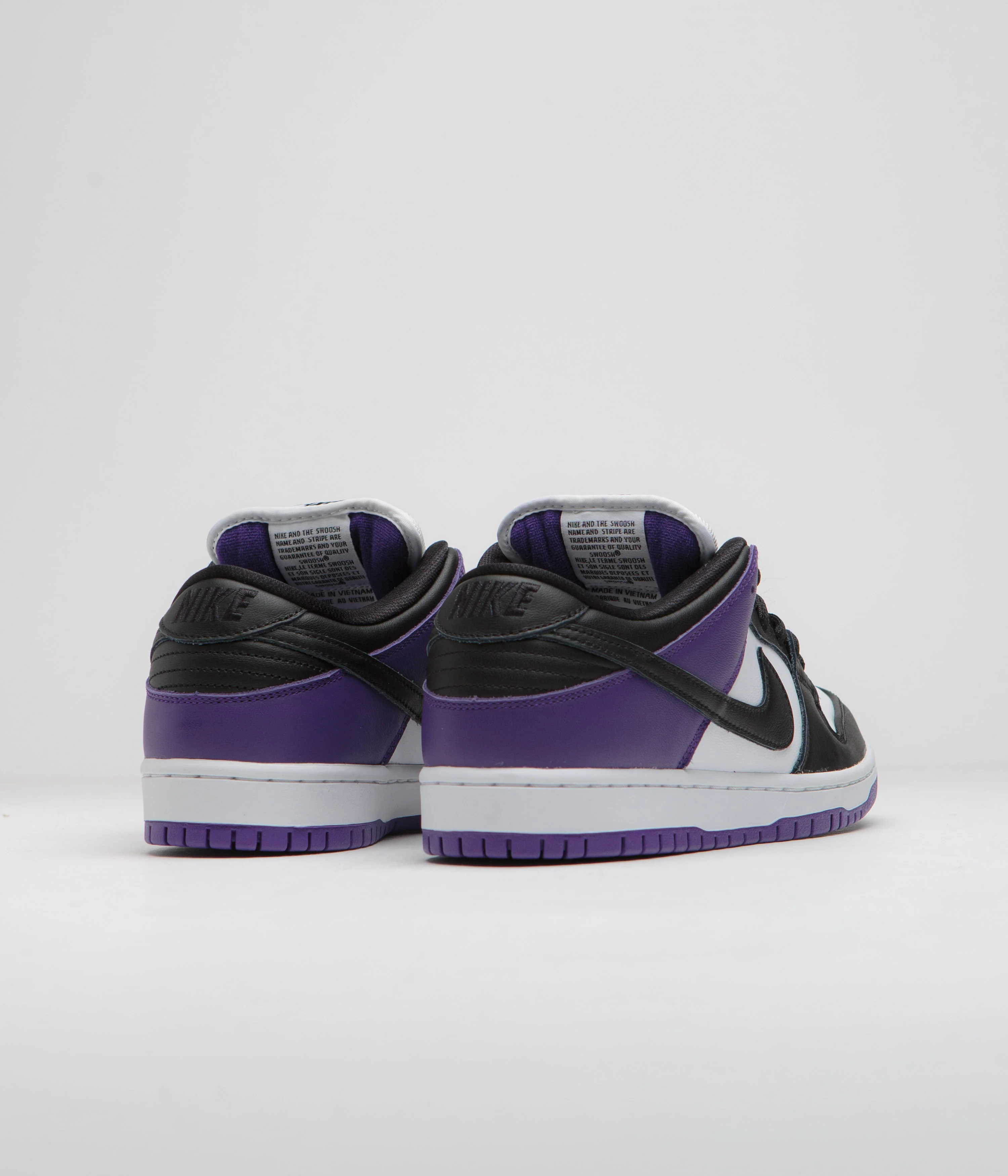 Nike SB Dunk Low Pro Shoes - Court Purple / Black - White - Court Purple - Image 4