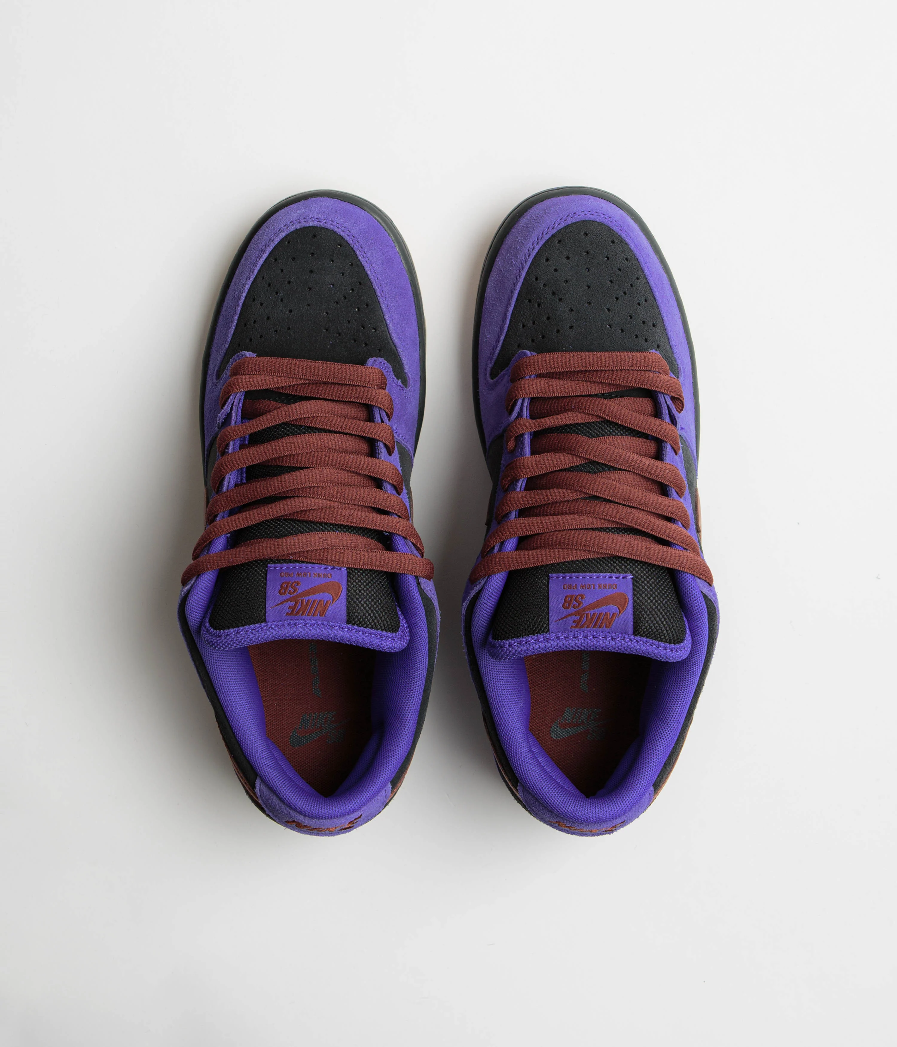 Nike SB Dunk Low Pro Shoes - Persian Violet / Cinnamon - Off Noir - Image 7