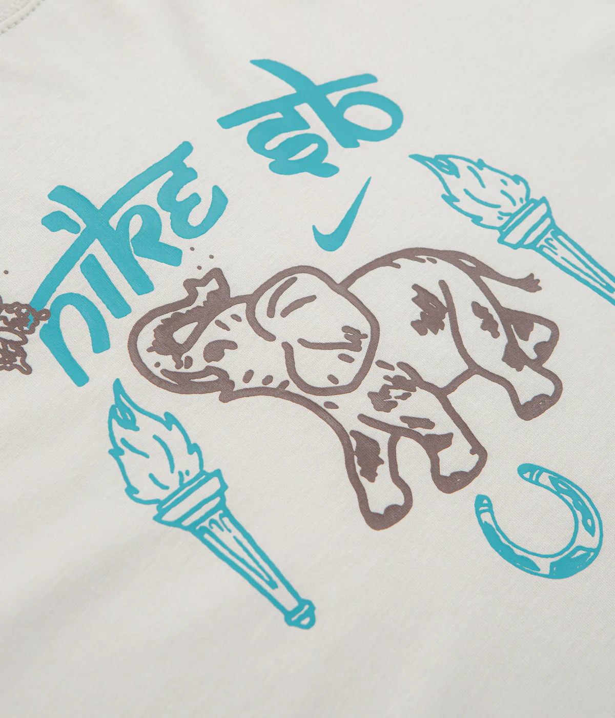 Nike SB Elephant T-Shirt - Light Bone - Image 3