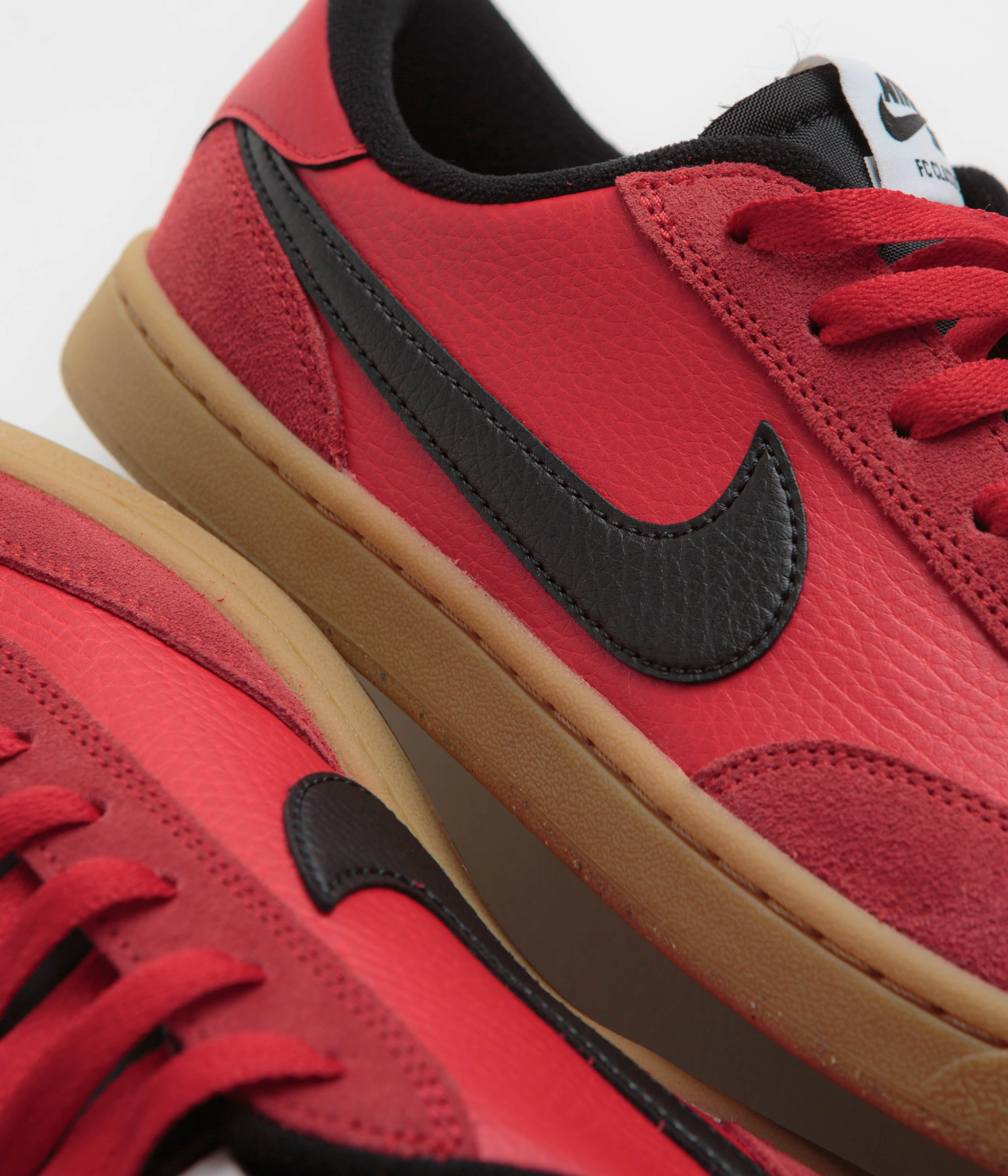 Nike SB FC Classic Shoes - University Red / Black - White - Image 3