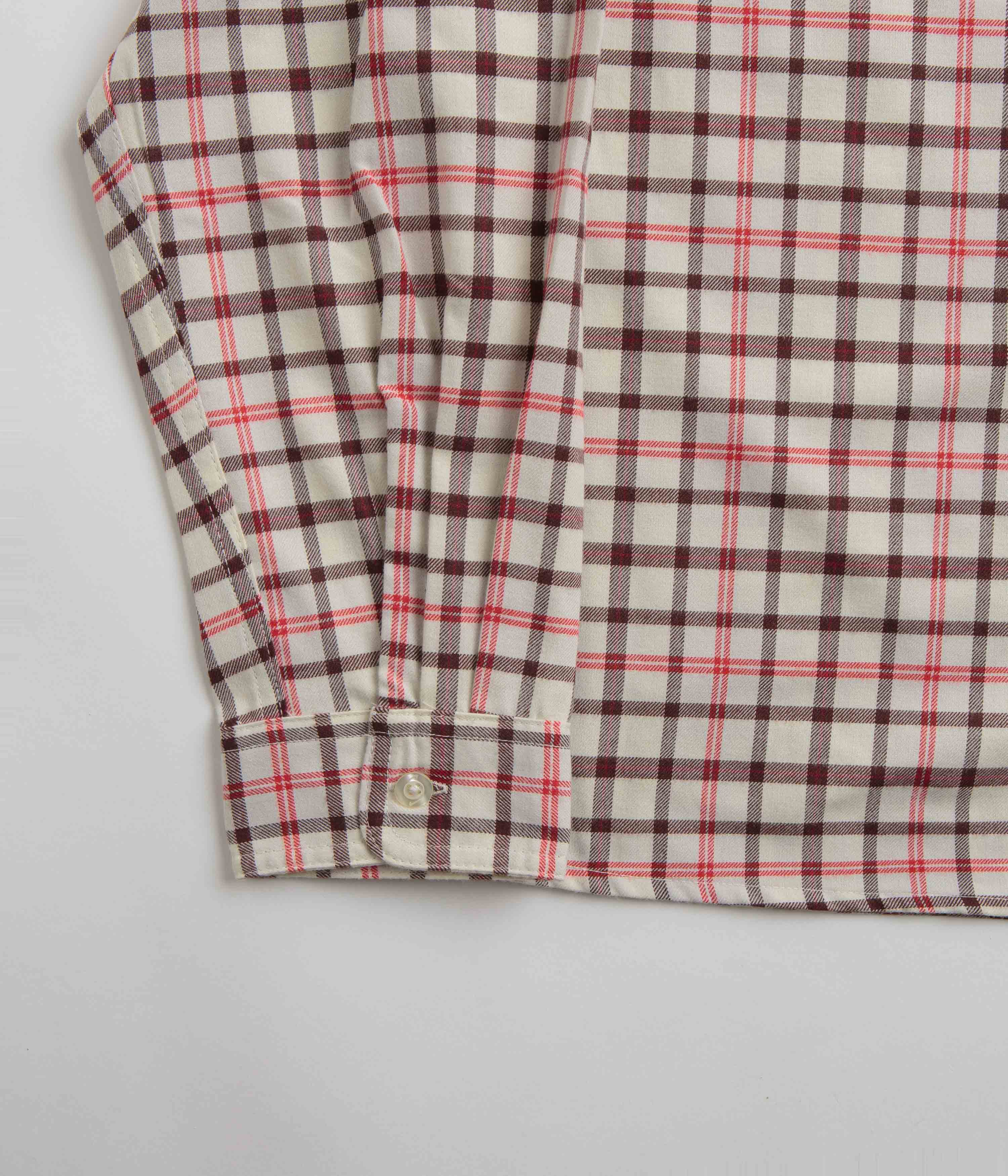 Nike SB Flannel Shirt - Coconut Milk / Light Bone - Image 2