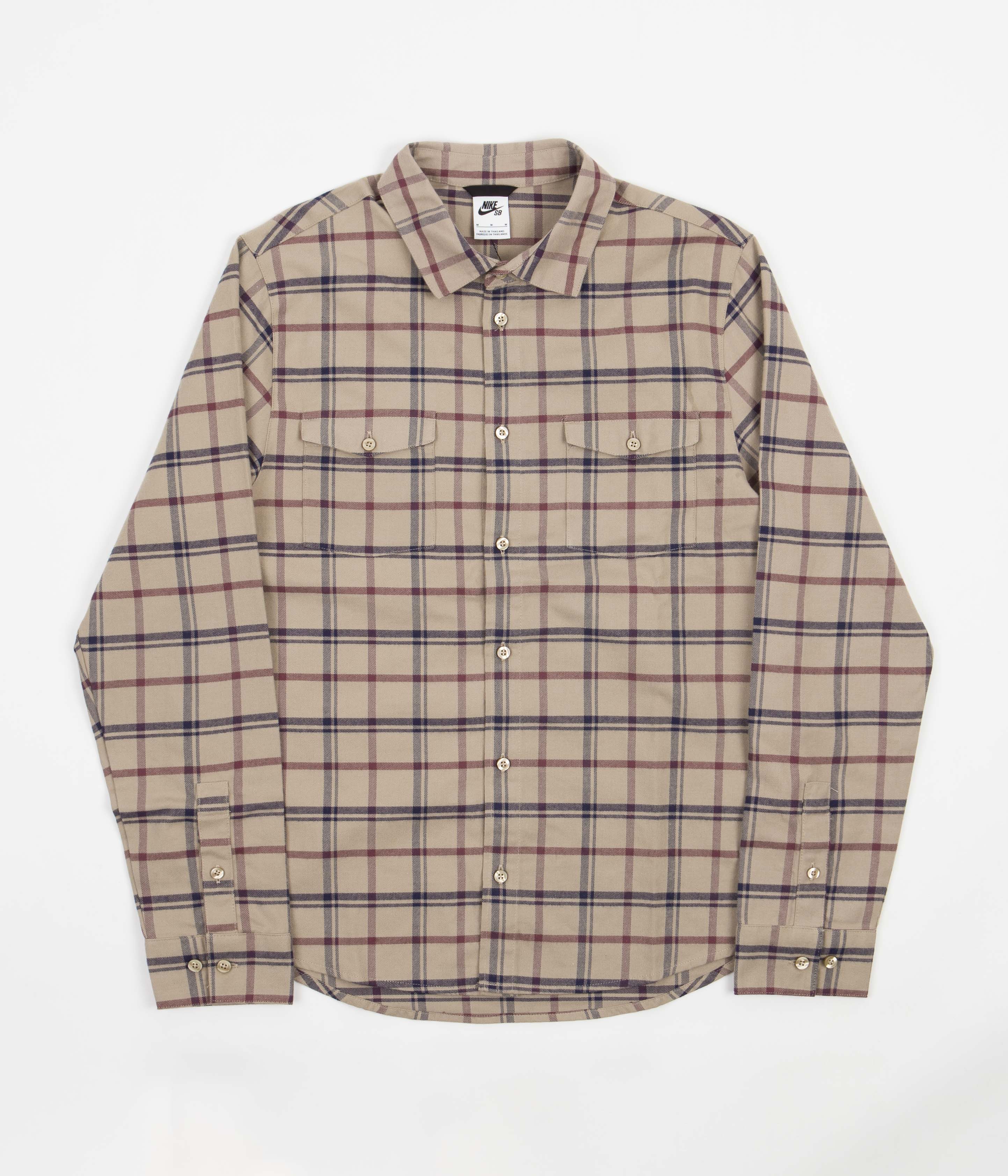 Nike SB Flannel Shirt - Khaki