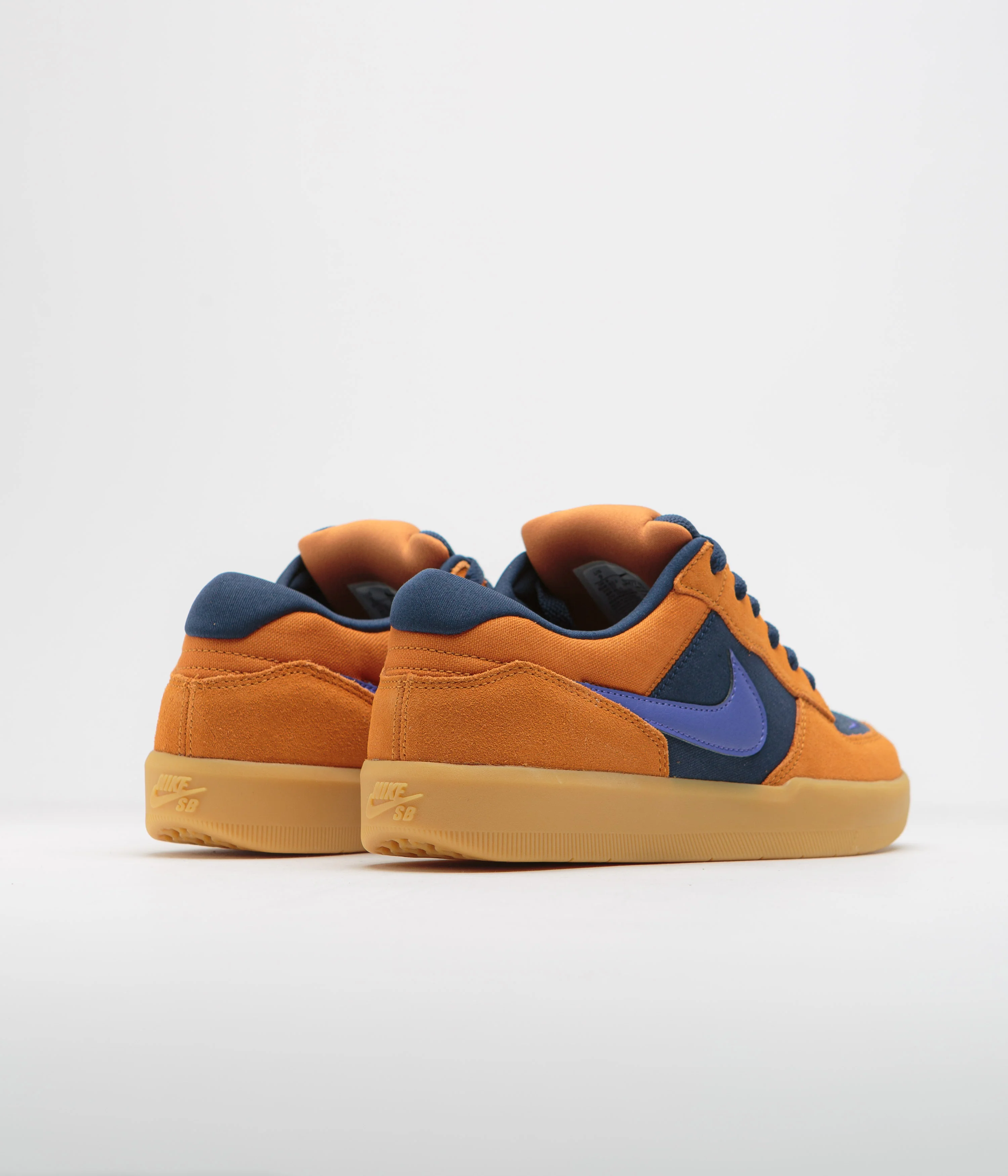 Nike SB Force 58 Shoes - Monarch / Persian Violet - Midnight Navy - Image 4