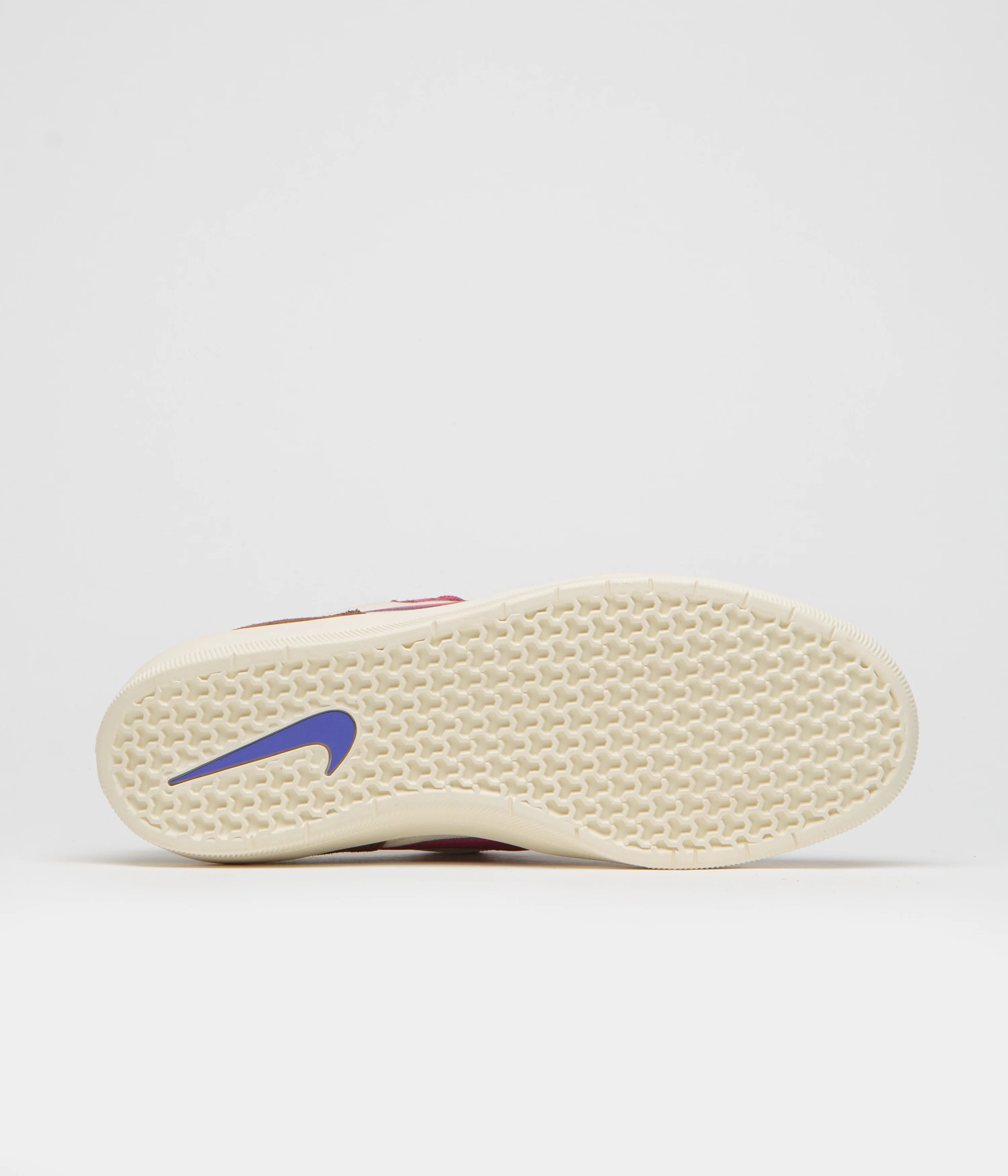 Nike SB Force 58 Shoes - Pale Ivory / Sweet Beet - Fauna Brown - Image 6