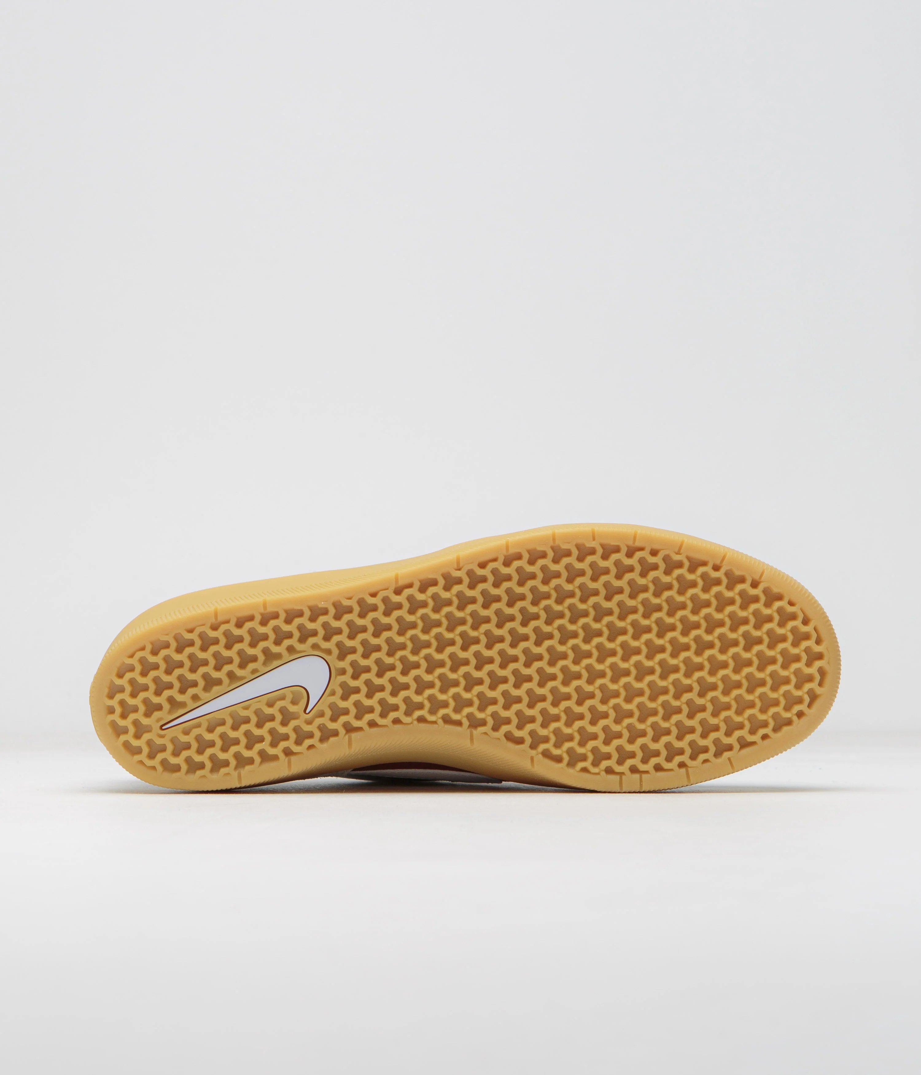 Nike SB Force 58 Shoes - Team Red / White - Summit White - Image 7