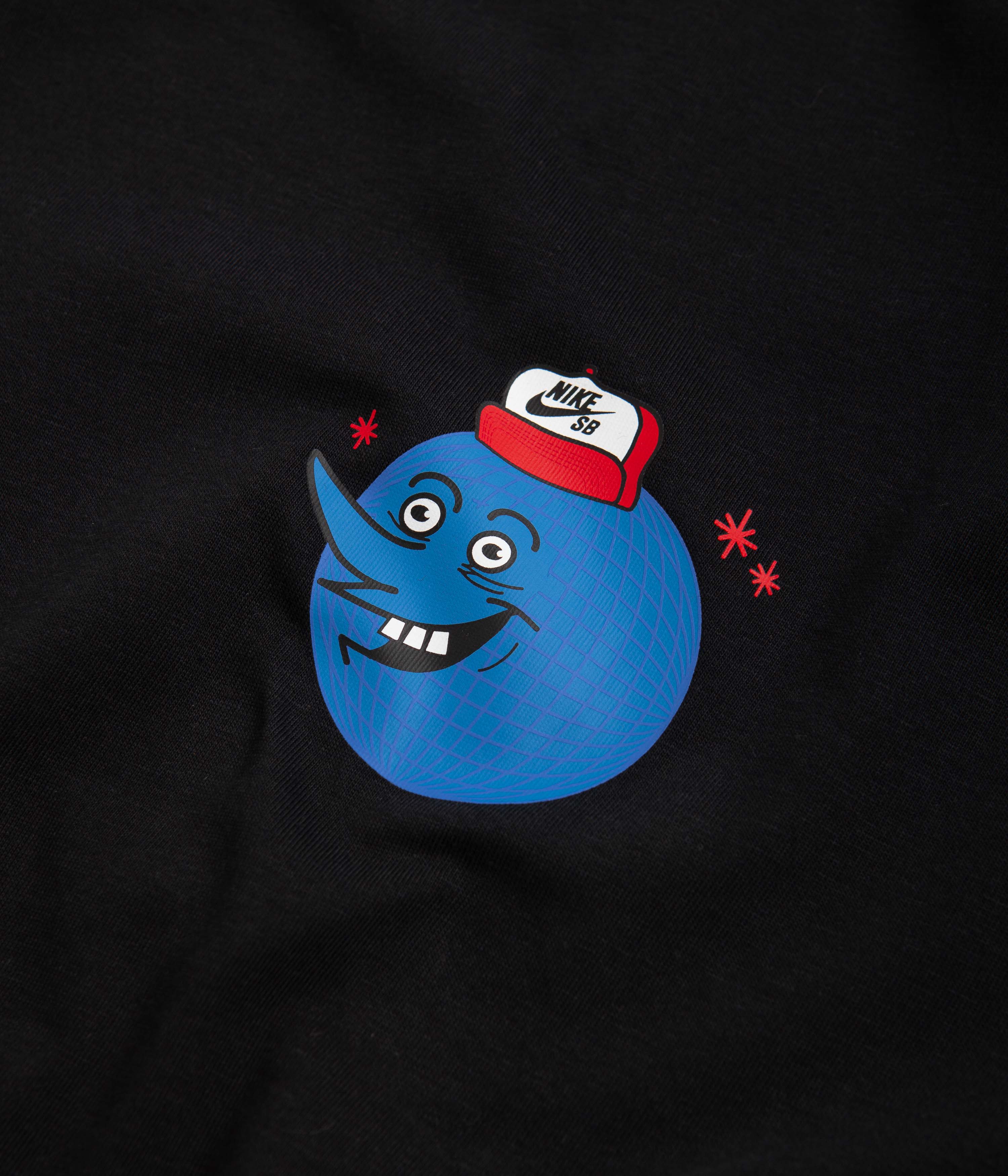 Nike SB Globe Guy T-Shirt - Black - Image 4
