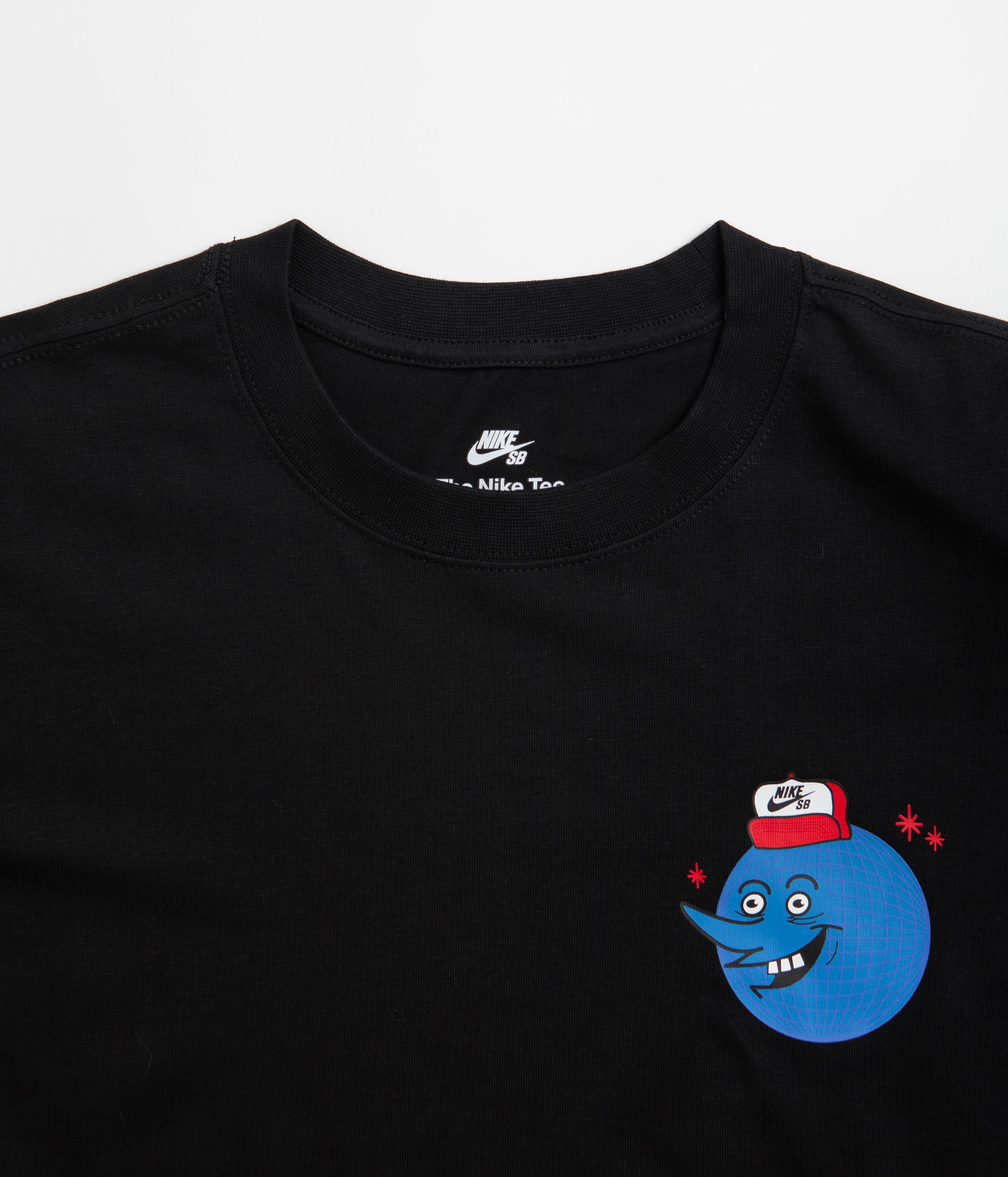 Nike SB Globe Guy T-Shirt - Black - Image 5