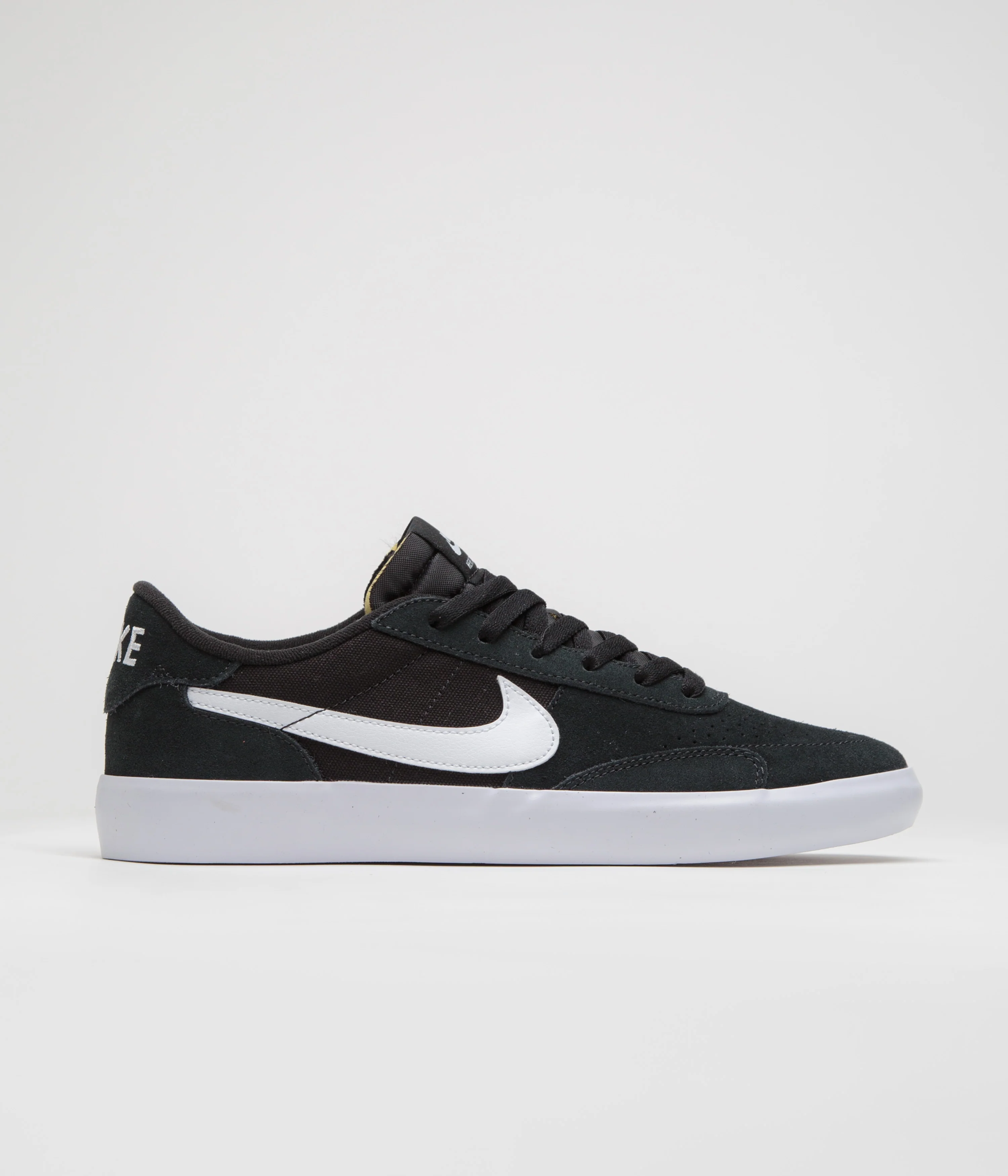 Nike SB Heritage Vulc Shoes - Black / White - Black - White