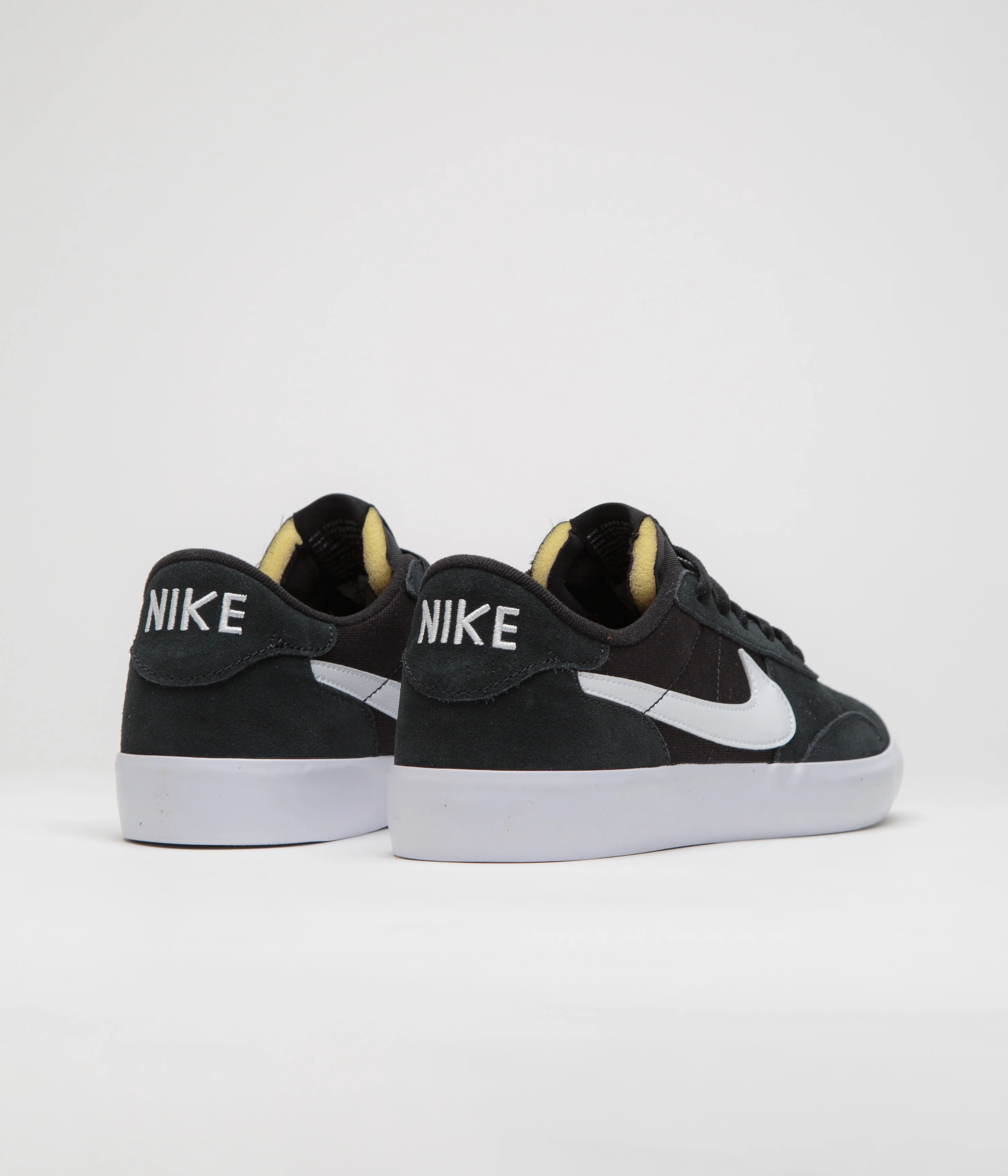 Nike SB Heritage Vulc Shoes - Black / White - Black - White - Image 4