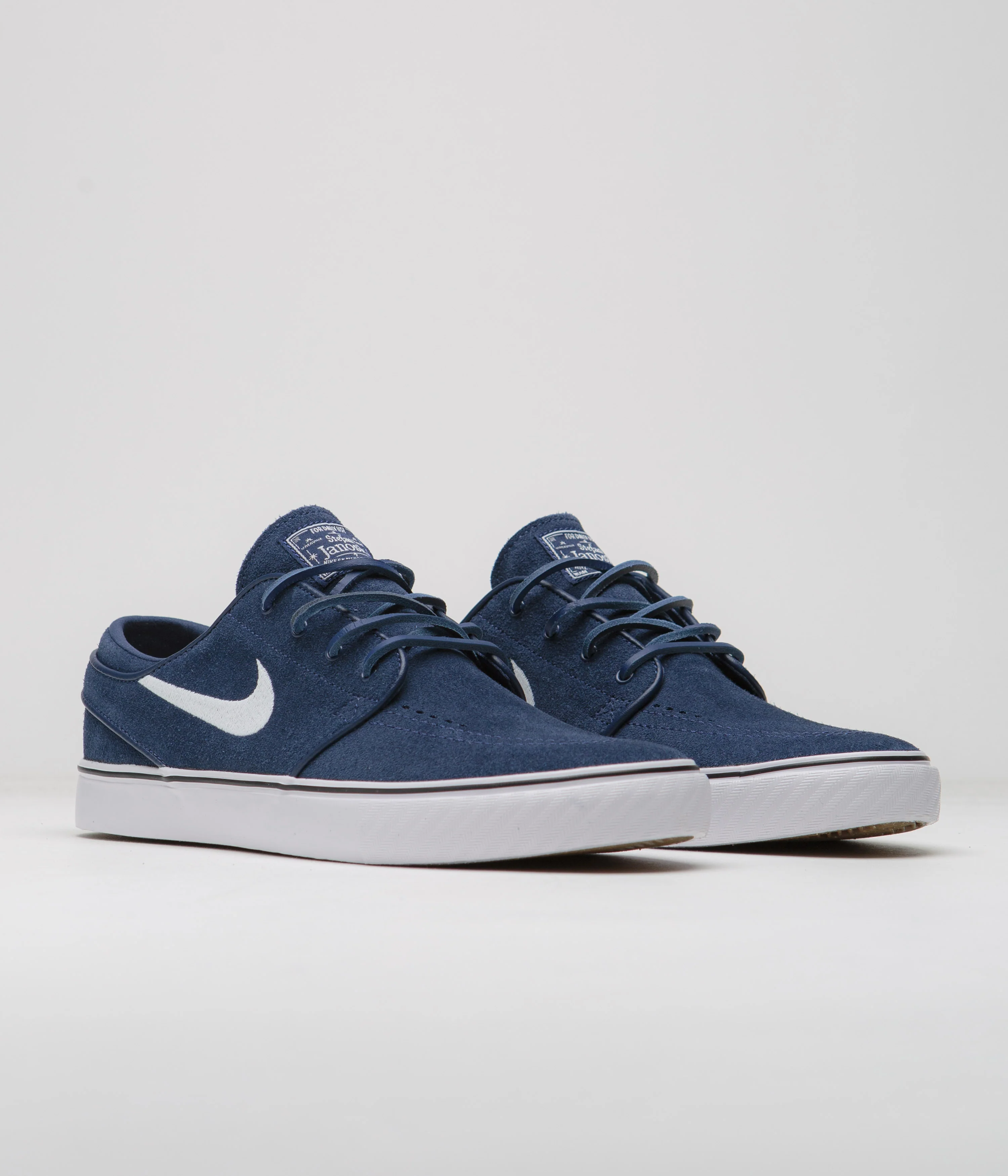 Nike SB Janoski OG+ Shoes - Navy / White - Navy - White - Image 2