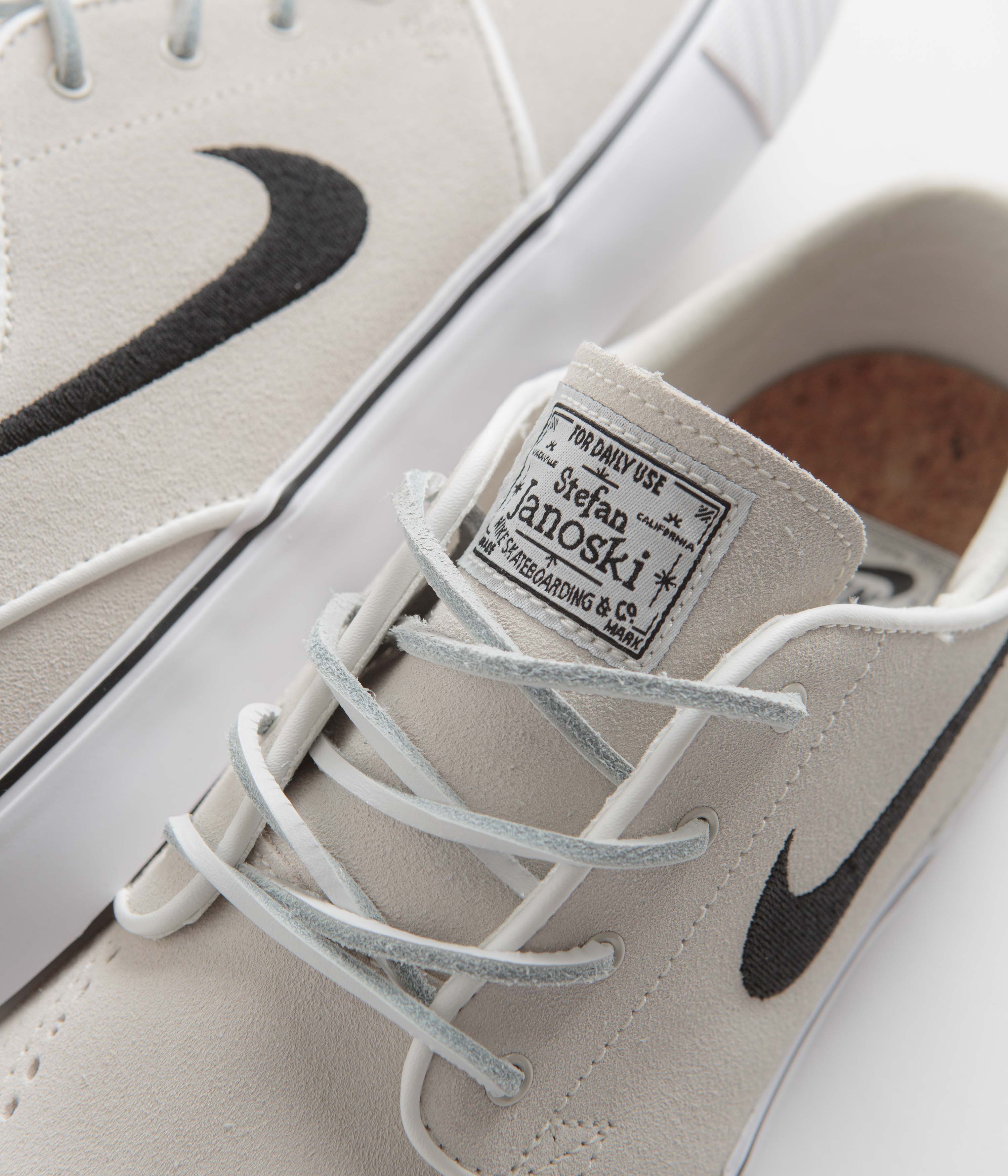 Nike SB Janoski OG+ Shoes - Summit White / Black - Summit White - White - Image 4