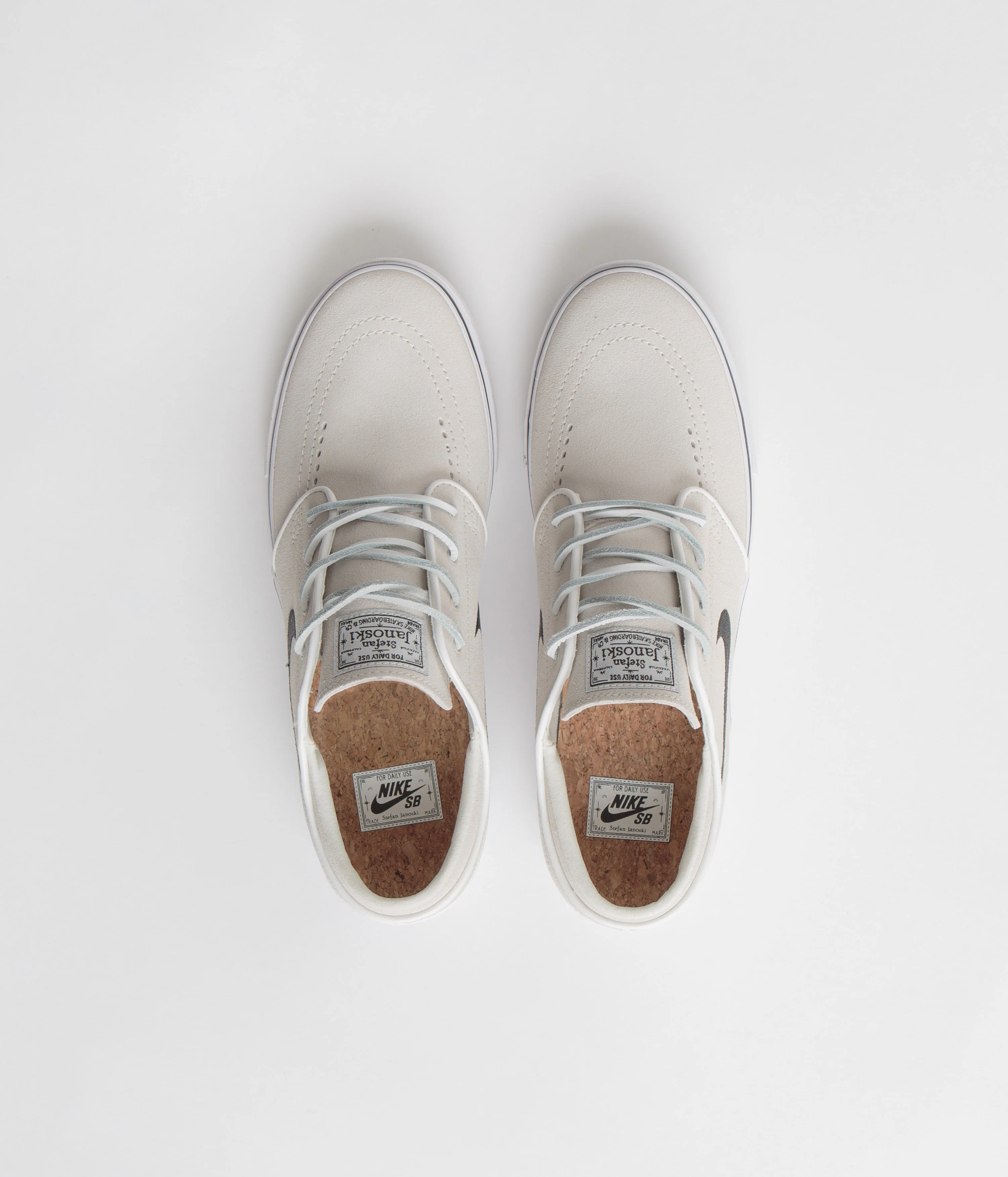 Nike SB Janoski OG+ Shoes - Summit White / Black - Summit White - White - Image 7