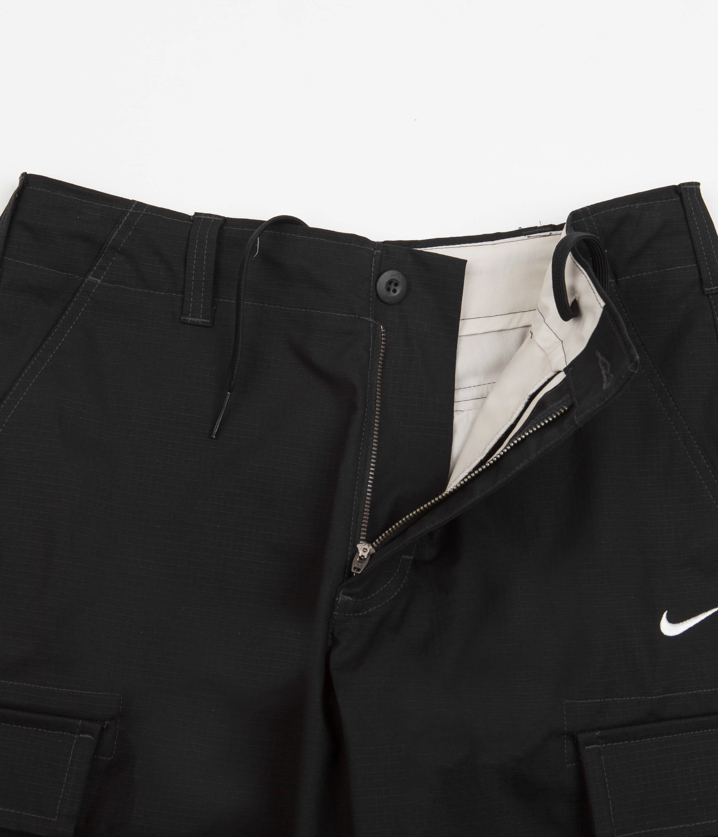 Nike SB Kearny Cargo Pants - Black / White - Image 6