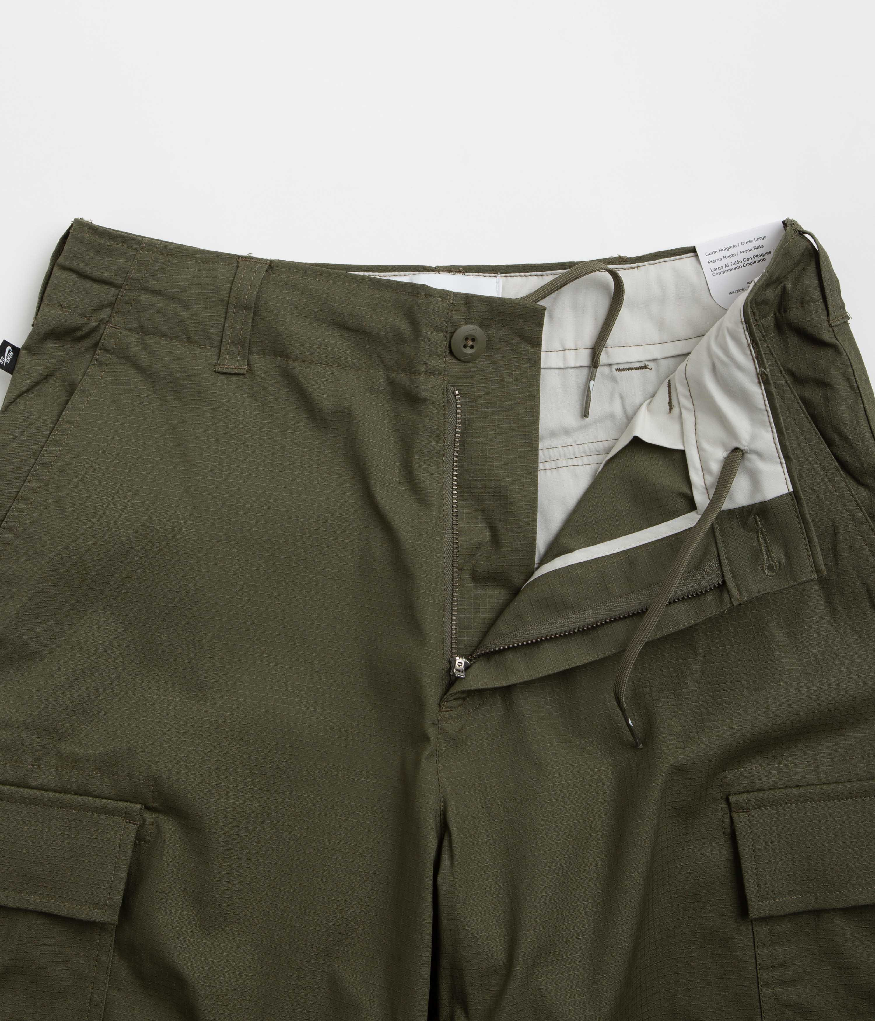 Nike SB Kearny Cargo Pants - Medium Olive - Image 5