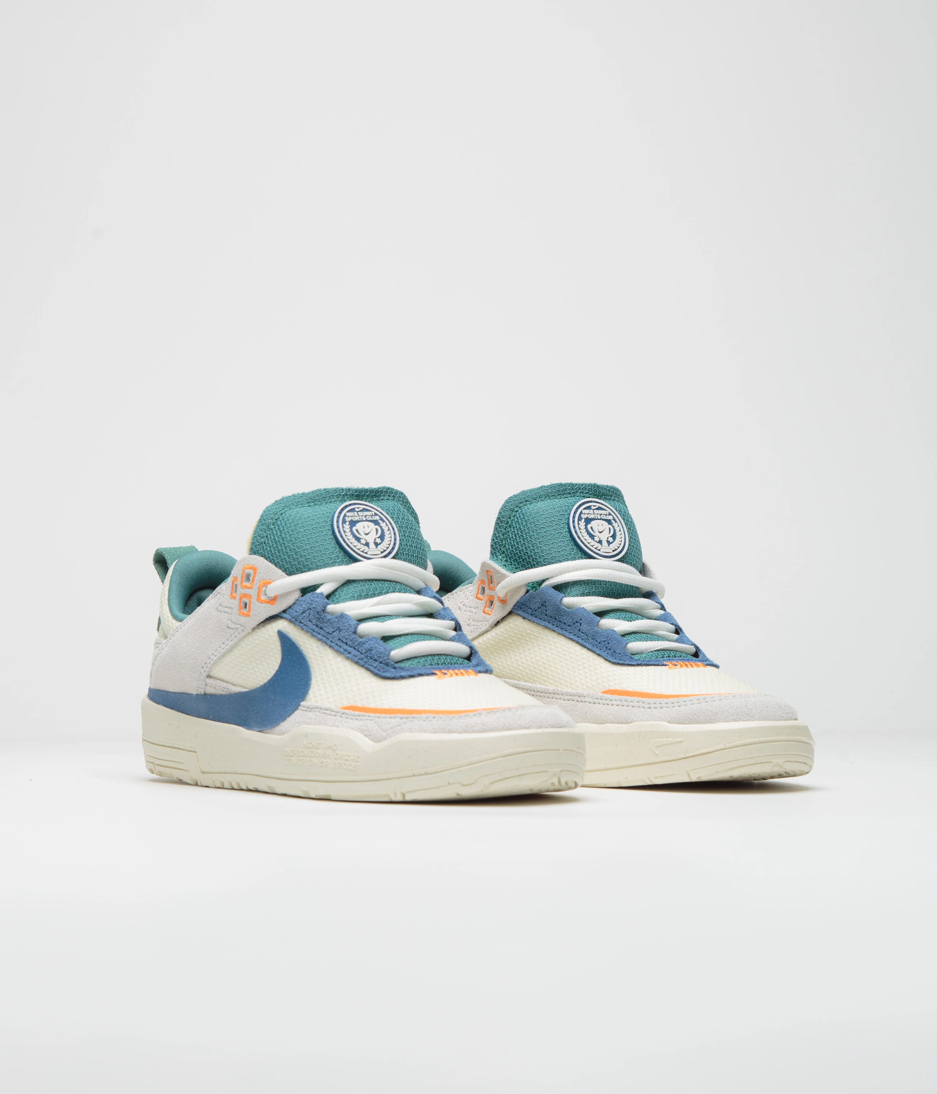 Nike SB Kids Day One Shoes - Sail / Court Blue - Coconut Milk - Photon Dust - Image 2